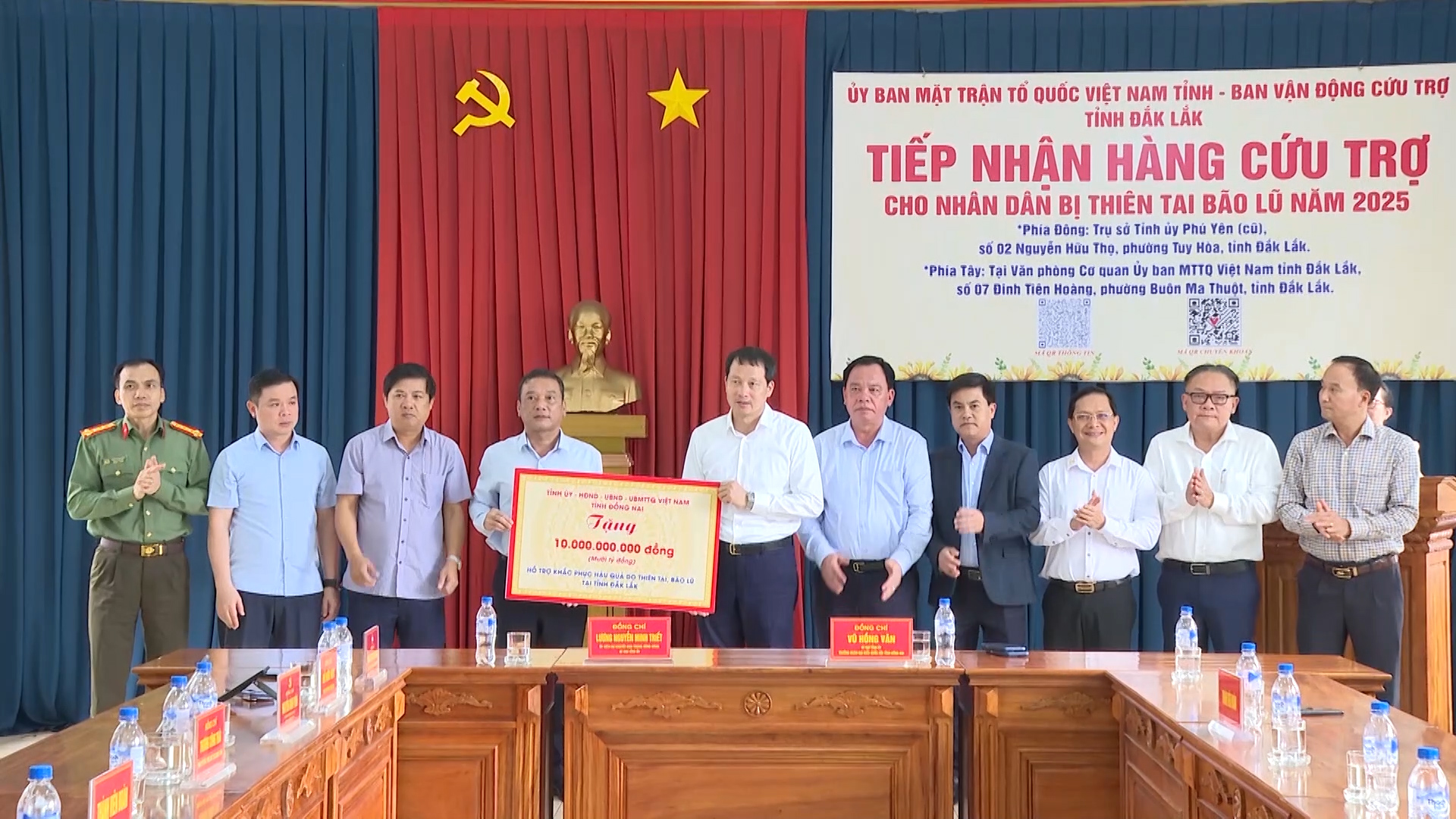 Đồng Nai hỗ trợ Đắk Lắk 13,7 tỉ Đồng khắc phục hậu quả lũ lịch sử - Ảnh 1. Đồng Nai hỗ trợ Đắk Lắk 13,7 tỉ Đồng khắc phục hậu quả lũ lịch sử - Ảnh 1.