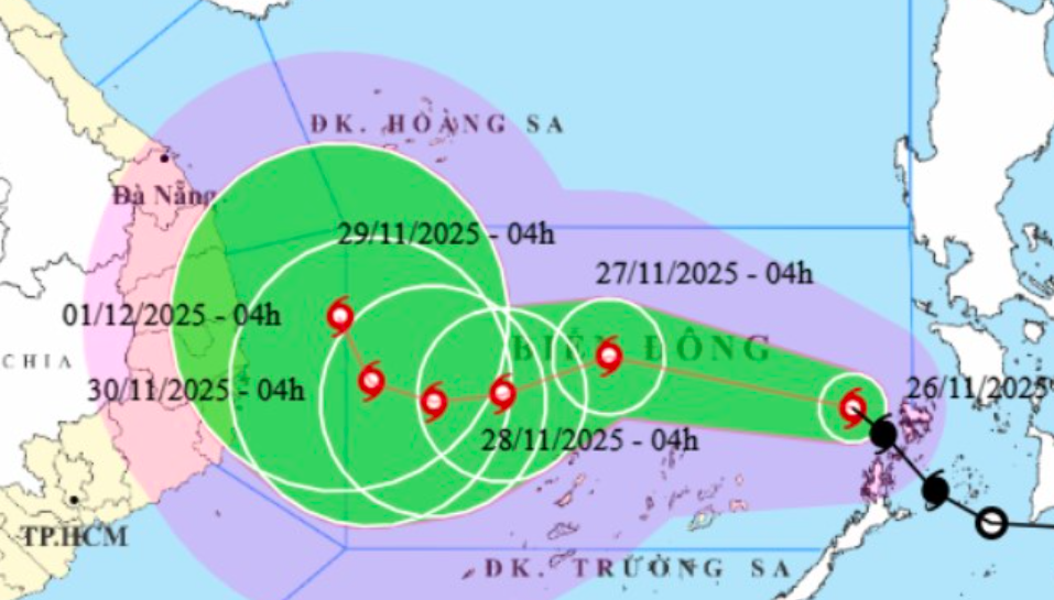 Bão số 15 (bão Koto) sẽ mạnh lên cấp 11, giật cấp 13- Ảnh 1.