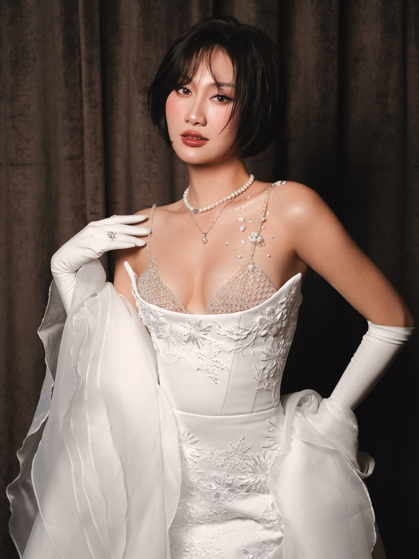 Vẻ quyến rũ của người đẹp Việt 'chinh chiến' tại cuộc thi Miss Cosmo 2025 - Ảnh 8.