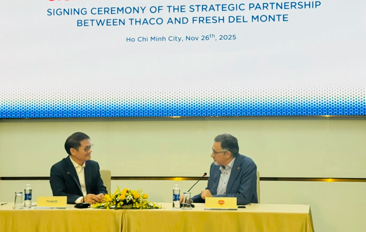 Thaco ký hợp đồng 'khủng' với Del Monte xuất khẩu chuối, dứa- Ảnh 1.