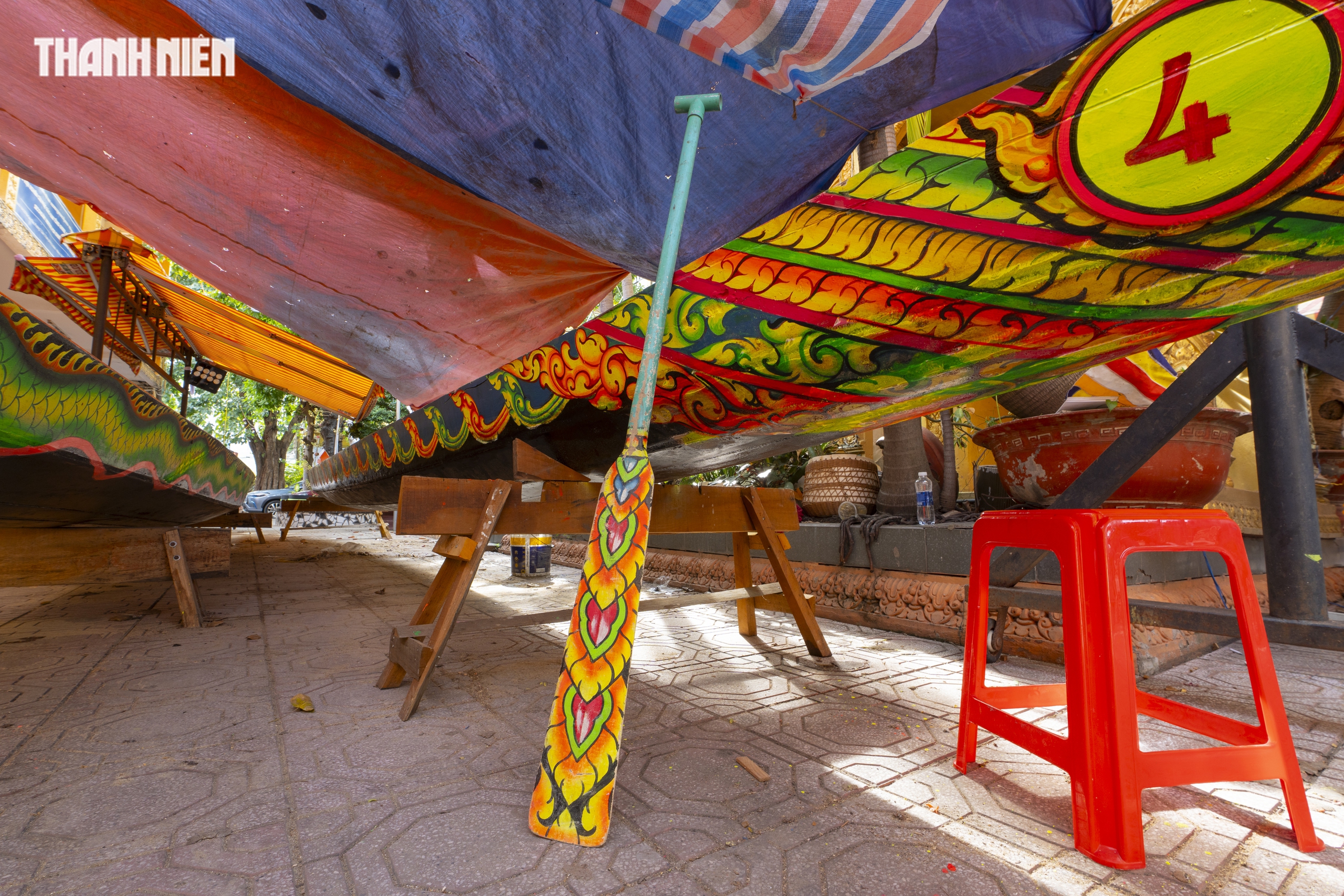 Độc đáo những chiếc ghe Ngo chỉ xuất hiện 1 lần mỗi năm trên kênh Nhiêu Lộc - Ảnh 8.