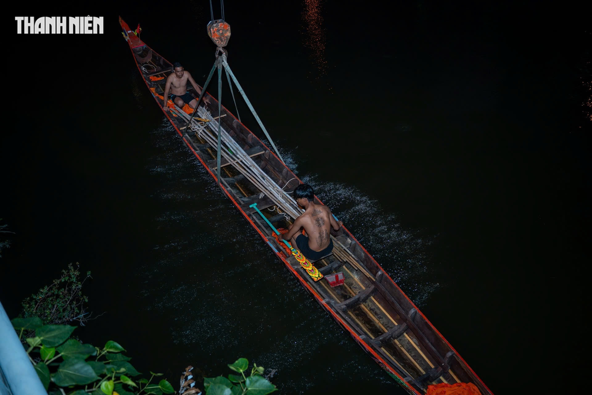 Độc đáo những chiếc ghe Ngo chỉ xuất hiện 1 lần mỗi năm trên kênh Nhiêu Lộc - Ảnh 5.