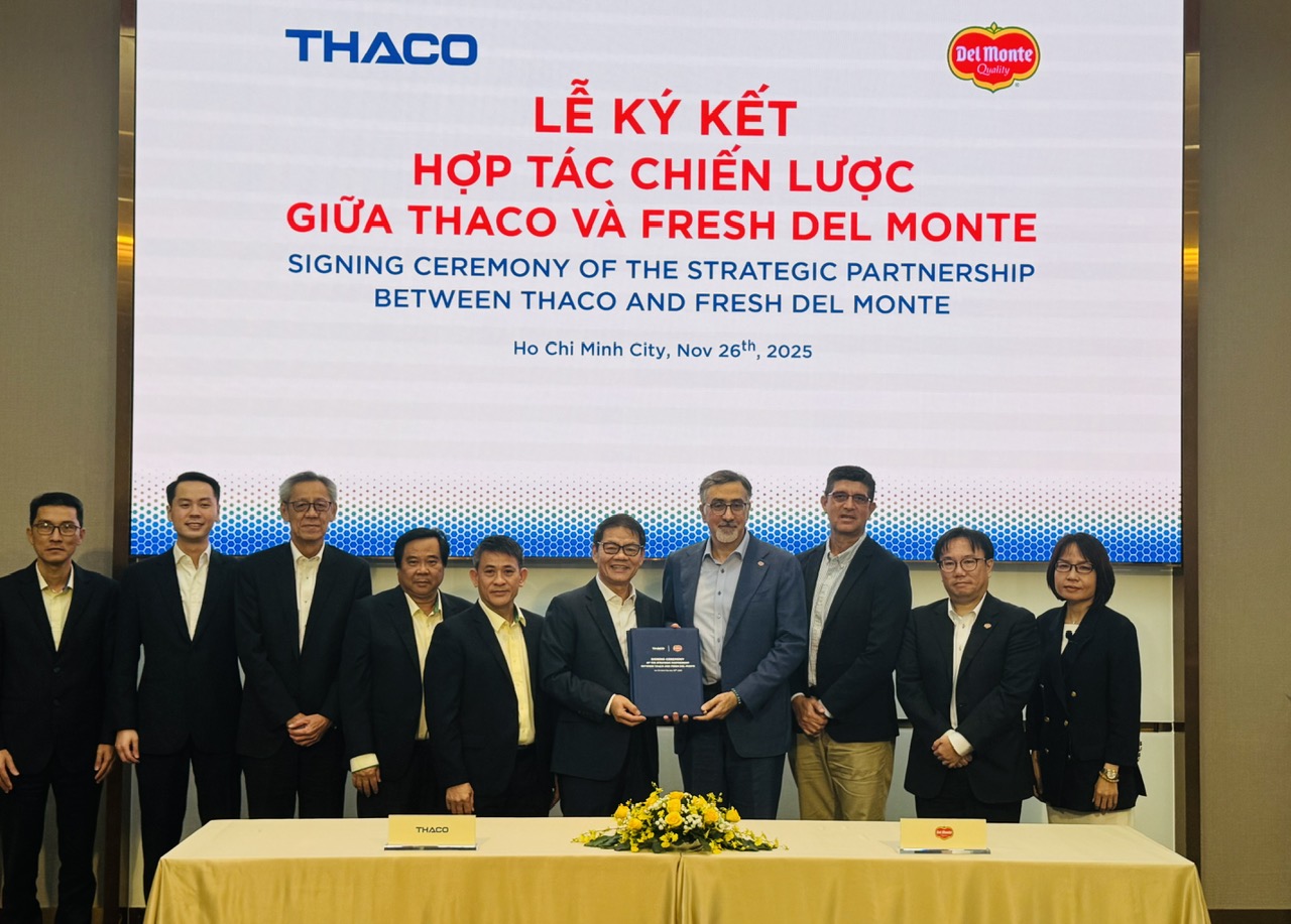 Thaco ký hợp đồng 'khủng' với Del Monte xuất khẩu chuối, dứa- Ảnh 2.