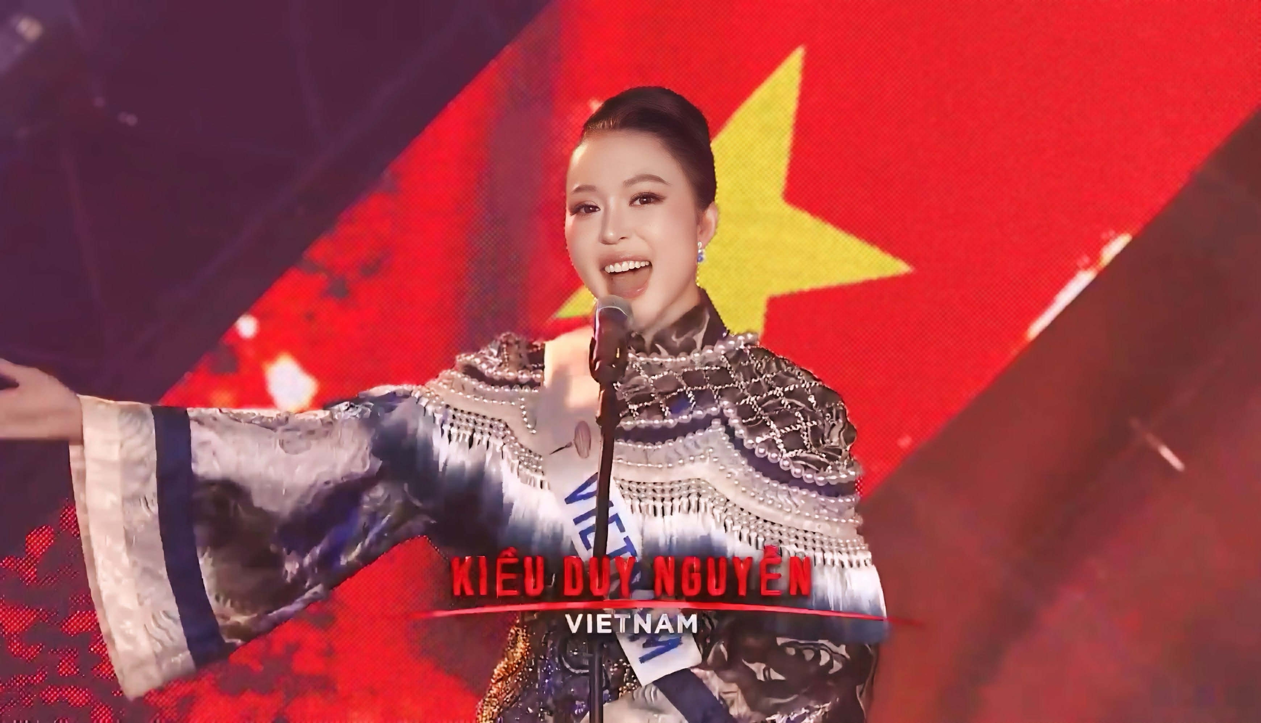 Nguyễn Ngọc Kiều Duy trượt top 20 Hoa hậu Quốc tế 2025 - Ảnh 1.