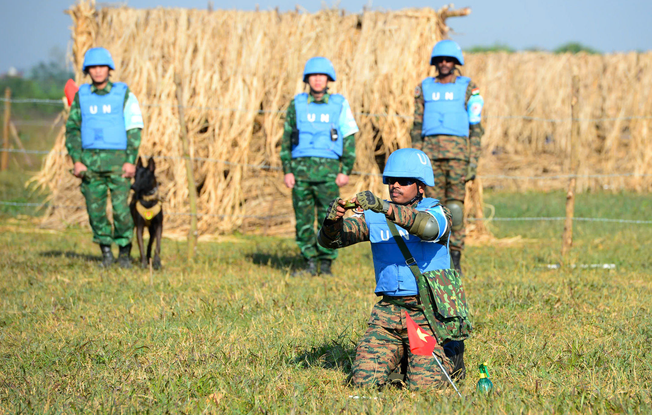 Quân đội Việt Nam - Ấn Độ diễn tập cứu trợ thảm họa động đất tại VINBAX 2025 - Ảnh 2. Quân đội Việt Nam - Ấn Độ diễn tập cứu trợ thảm họa động đất tại VINBAX 2025 - Ảnh 2.