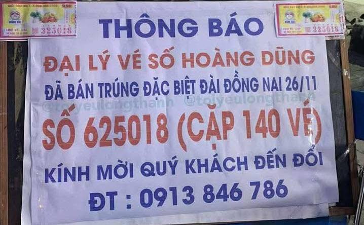 Đại lý đăng Facebook thông báo tìm chủ nhân trúng độc đắc xổ số miền Nam  - Ảnh 1.