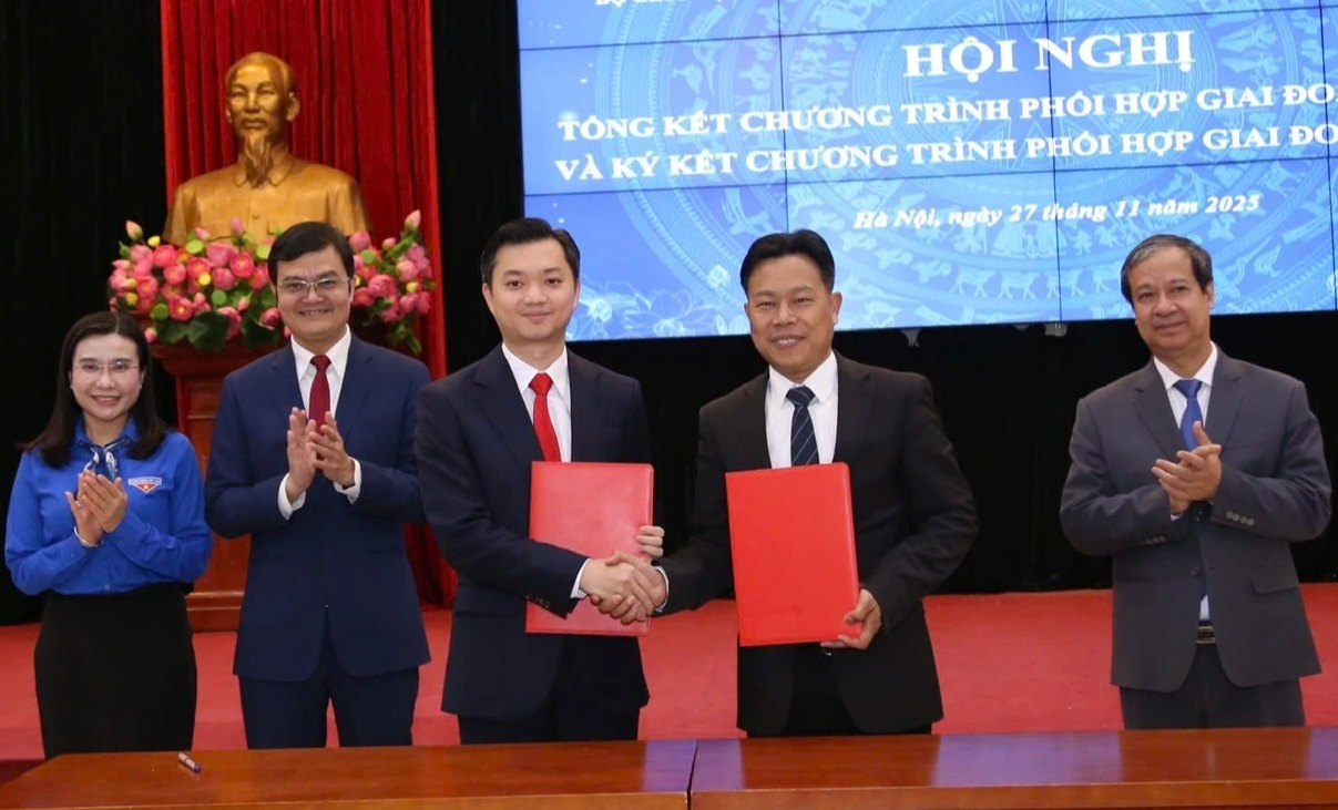 T.Ư Đoàn và Bộ GD-ĐT không chỉ chung đối tượng mà còn chung trách nhiệm - Ảnh 1.