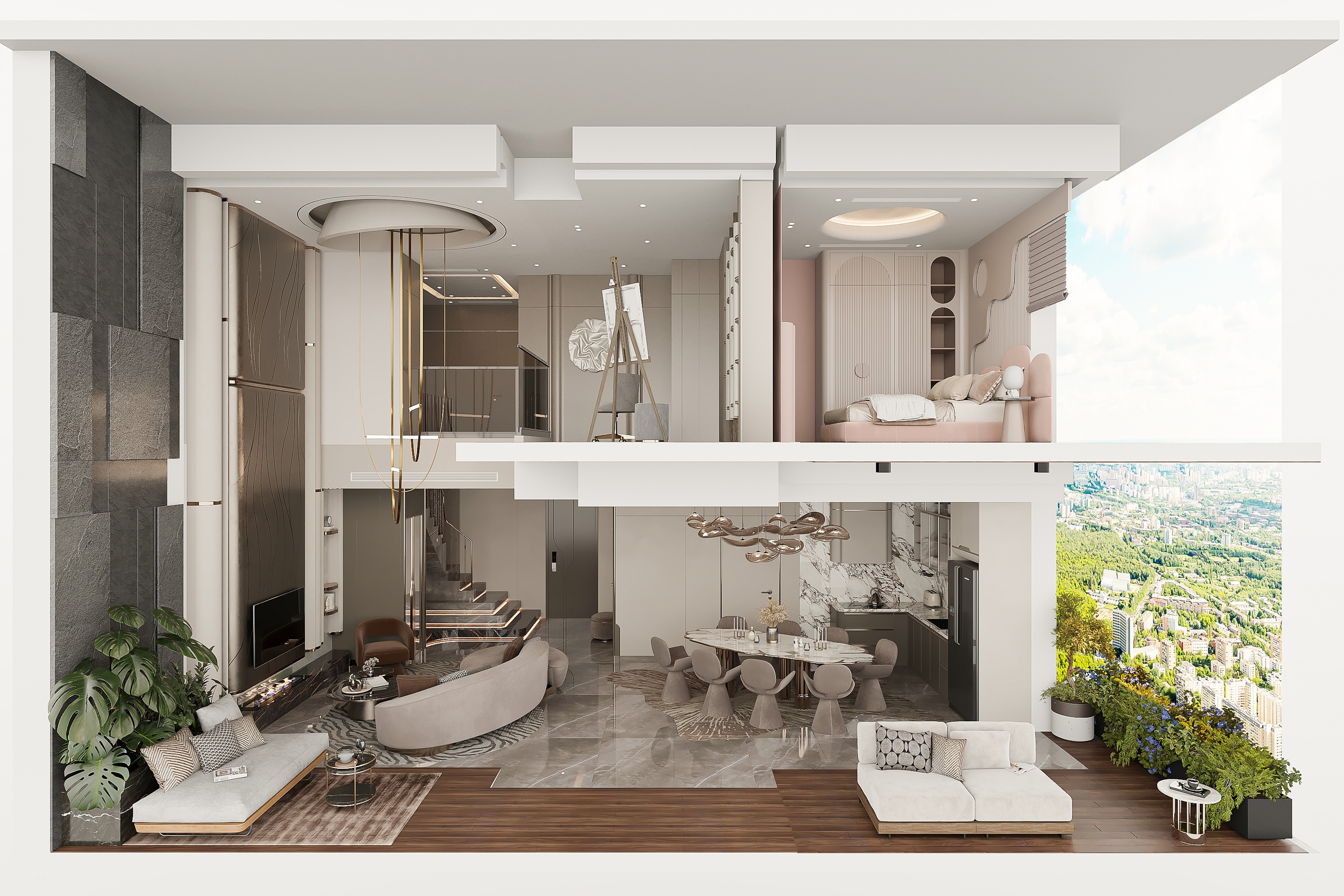 The Signature Duplex tại FIATO UPTOWN: Tuyệt tác kiến trúc thông tầng giữa lòng siêu đô thị TP.HCM - Ảnh 2.