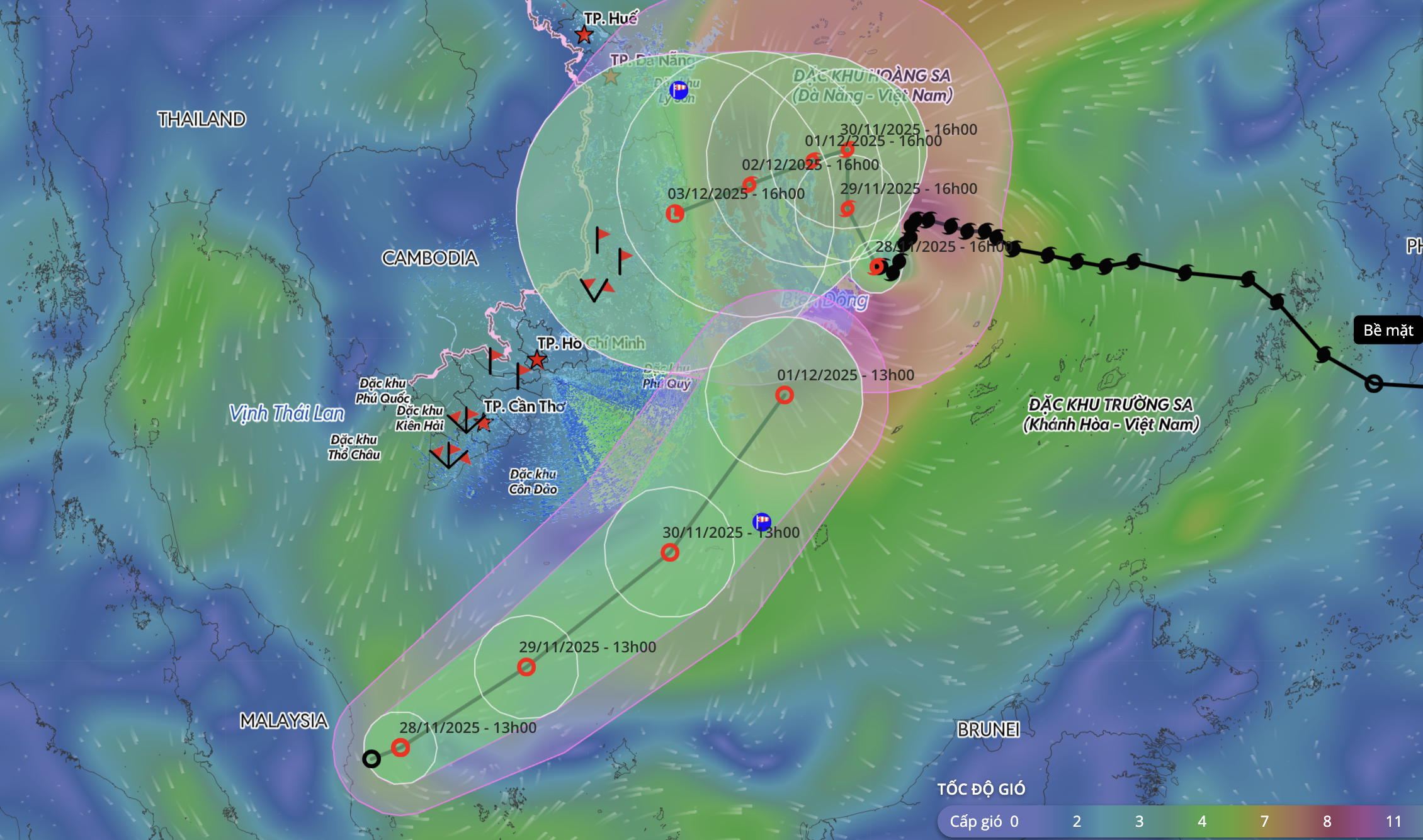 Yêu cầu 14 tỉnh thành, 7 bộ ứng phó áp thấp nhiệt đới 'độc lạ' - Ảnh 1.