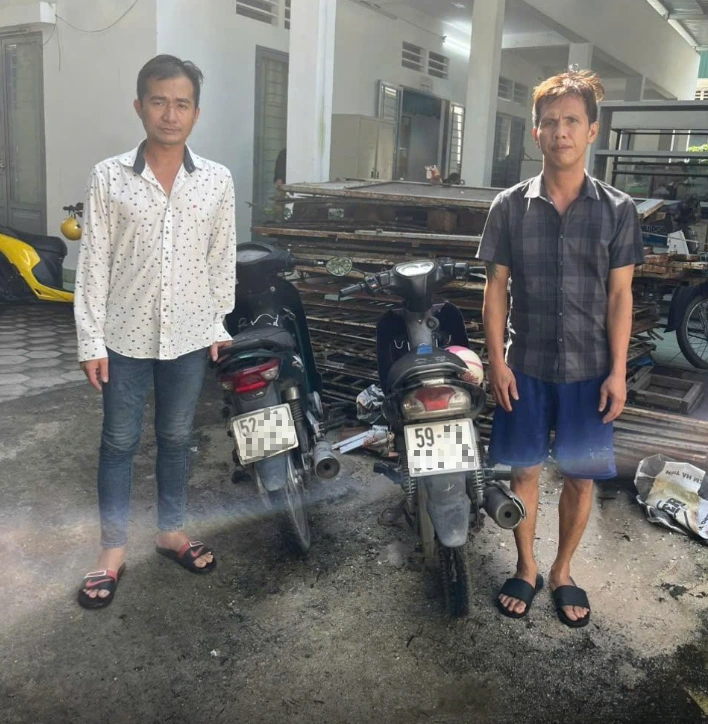 Trộm xe máy liên tục, công an bắt nóng trong 18 giờ - Ảnh 1.