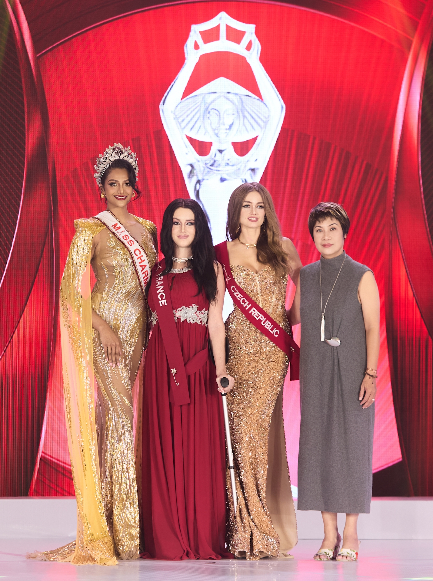 Mai Ngô đọ sắc cùng loạt mỹ quốc tế tại Miss Charm 2025- Ảnh 4. Mai Ngô đọ sắc cùng loạt mỹ quốc tế tại Miss Charm 2025- Ảnh 4.