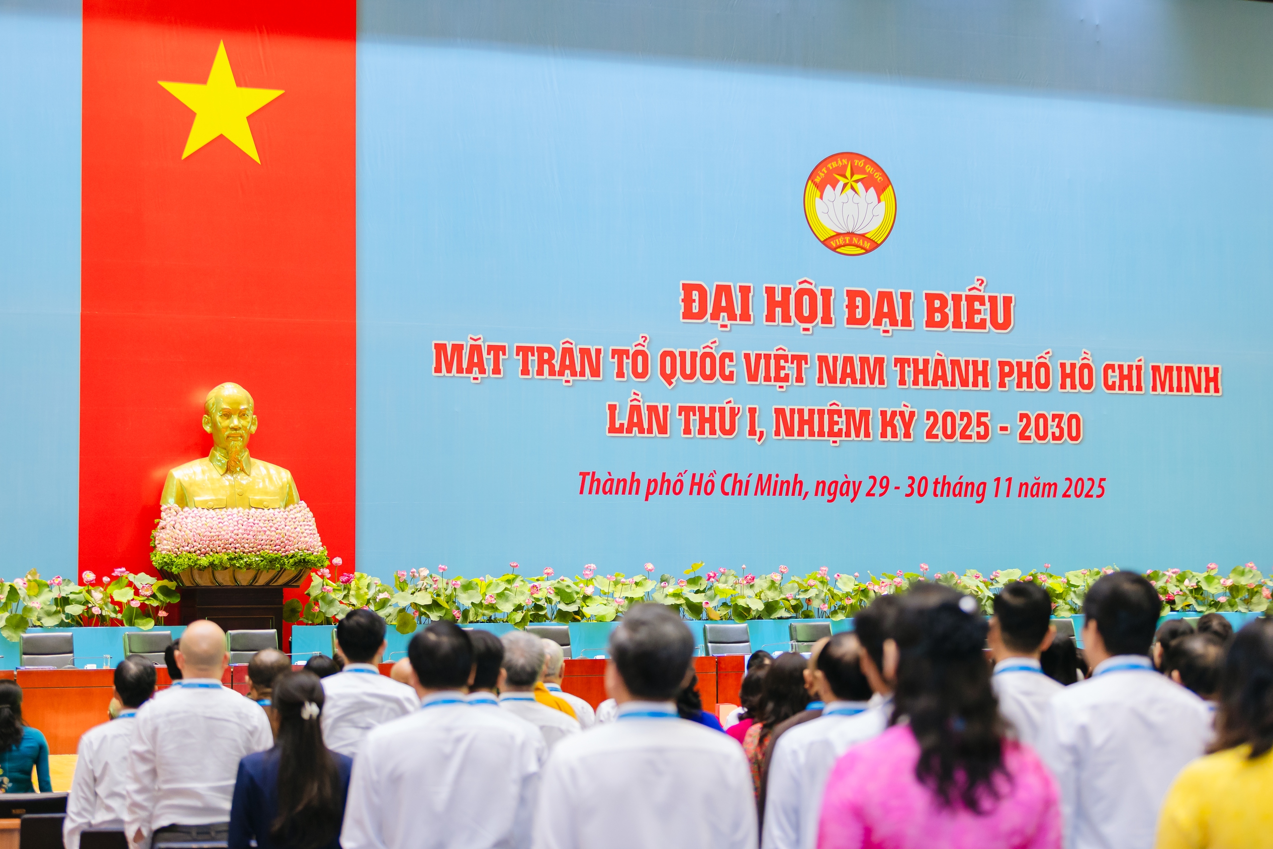 Đại hội đại biểu MTTQ Việt Nam TP.HCM lần thứ 1: Hội tụ trí tuệ và khát vọng phát triển- Ảnh 1.