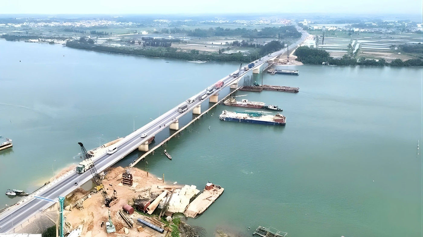 Hòa Phát cung cấp cáp dự ứng lực vào hàng loạt công trình trọng điểm - Ảnh 3.