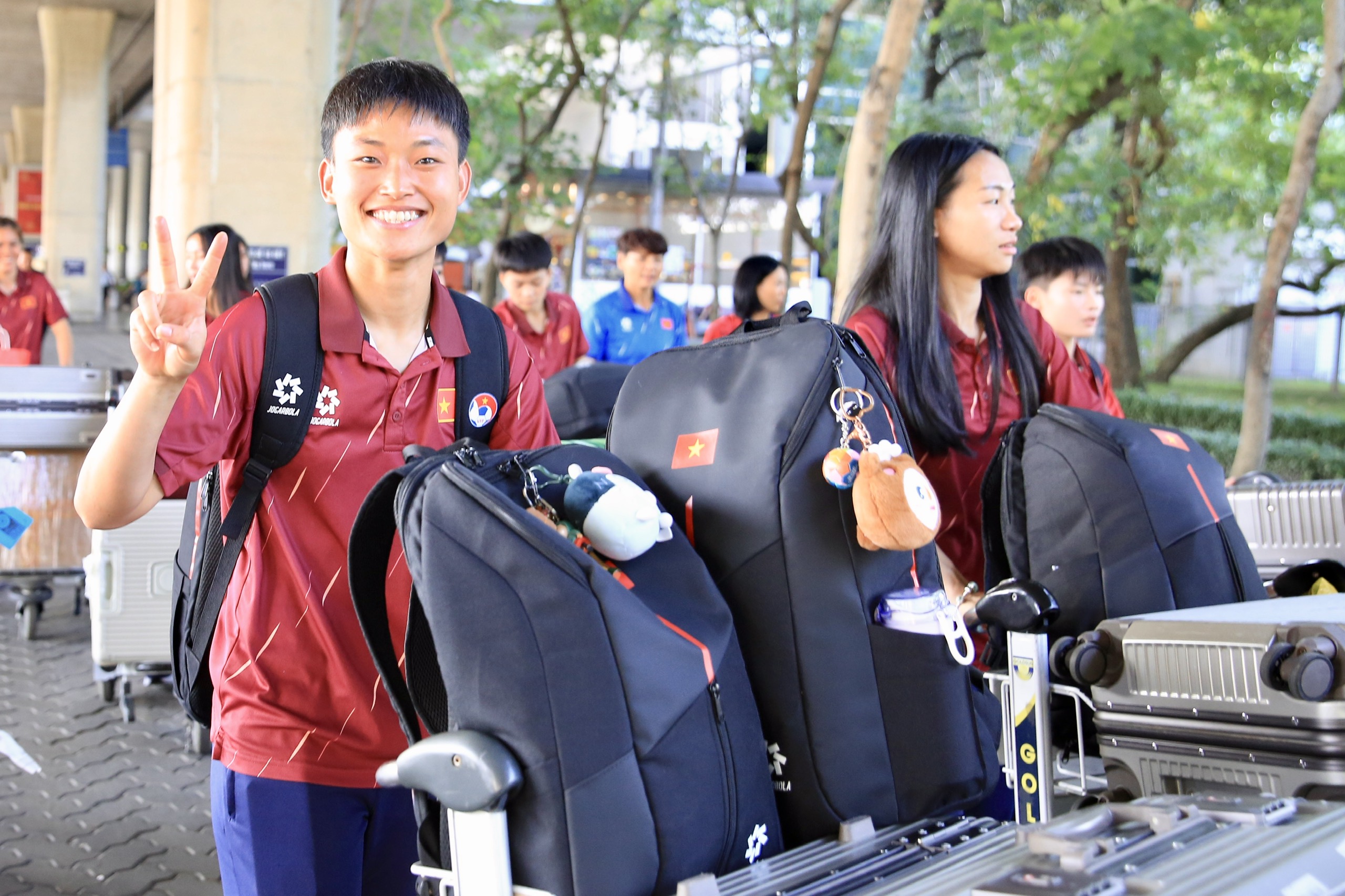 Đội tuyển nữ về nước, HLV Mai Đức Chung tự tin kết quả tốt nhất SEA Games- Ảnh 9.