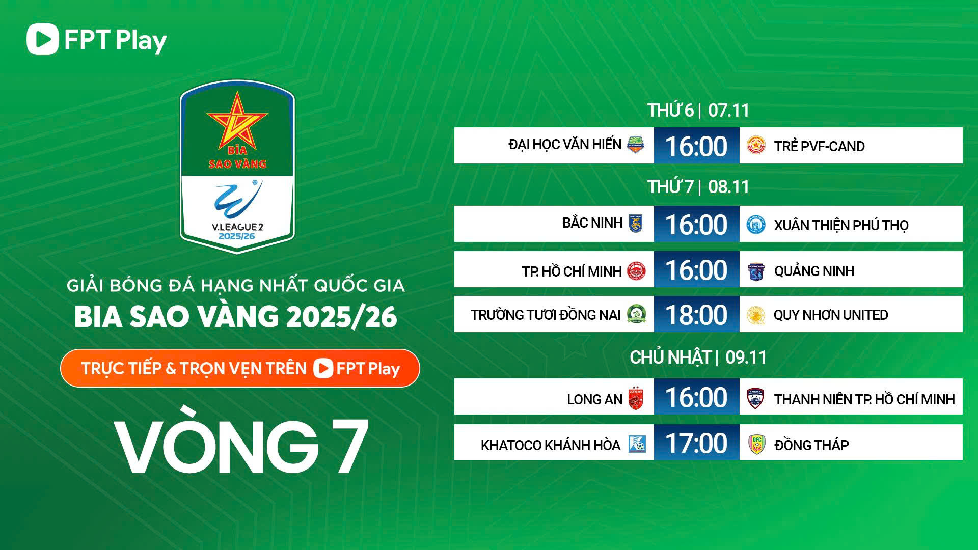 Lịch thi đấu giải hạng nhất: Trường Tươi Đồng Nai gian nan tìm lại ngôi đầu- Ảnh 2. Lịch thi đấu giải hạng nhất: Trường Tươi Đồng Nai gian nan tìm lại ngôi đầu- Ảnh 2.