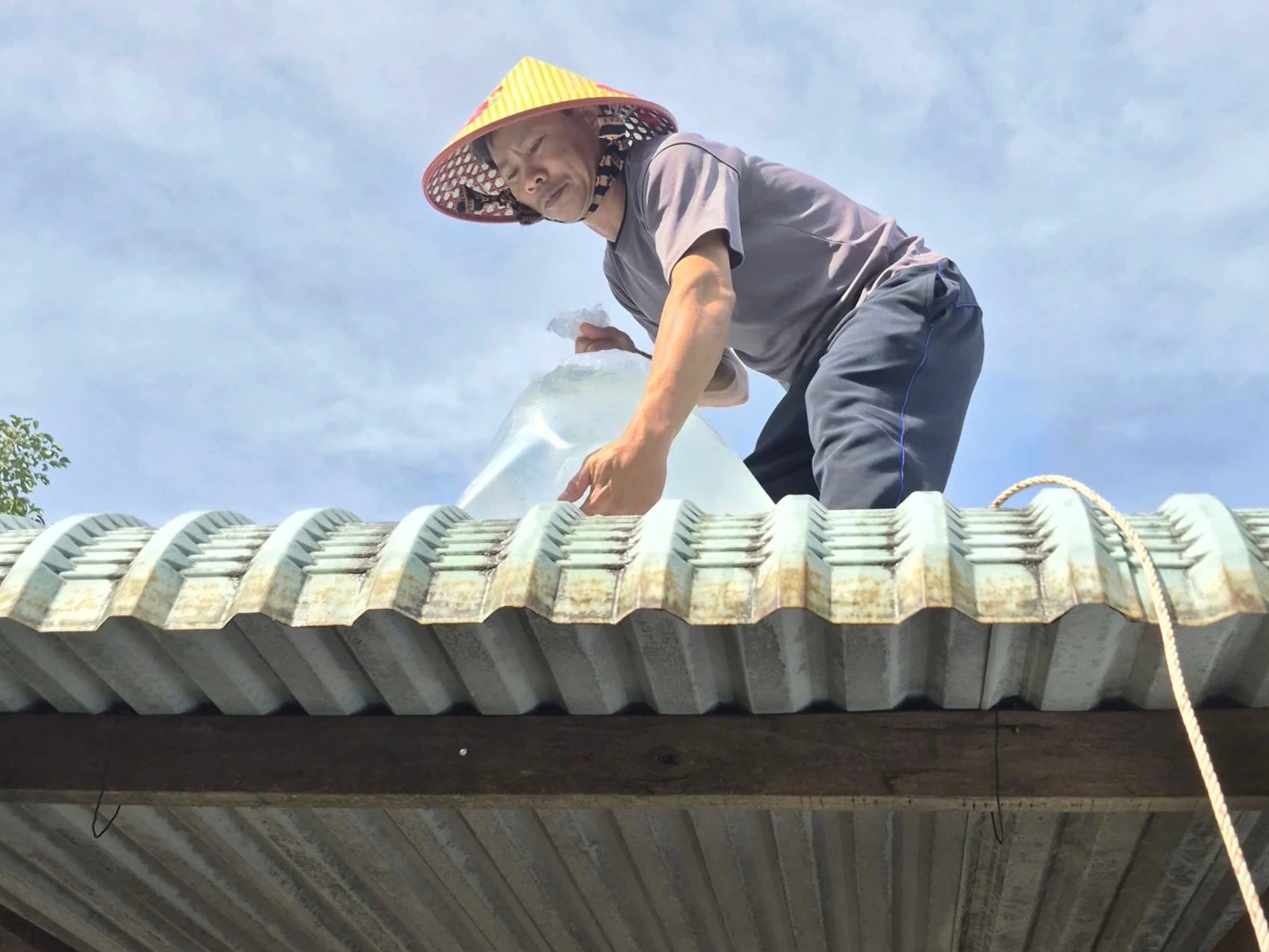 Bịch ni lông cháy hàng trước bão số 13 Kalmaegi , người Đắk Lắk ứng phó hiệu quả - Ảnh 5.