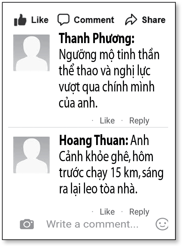 Runner khiếm thị chinh phục tòa nhà 51 tầng- Ảnh 5. Runner khiếm thị chinh phục tòa nhà 51 tầng- Ảnh 5.