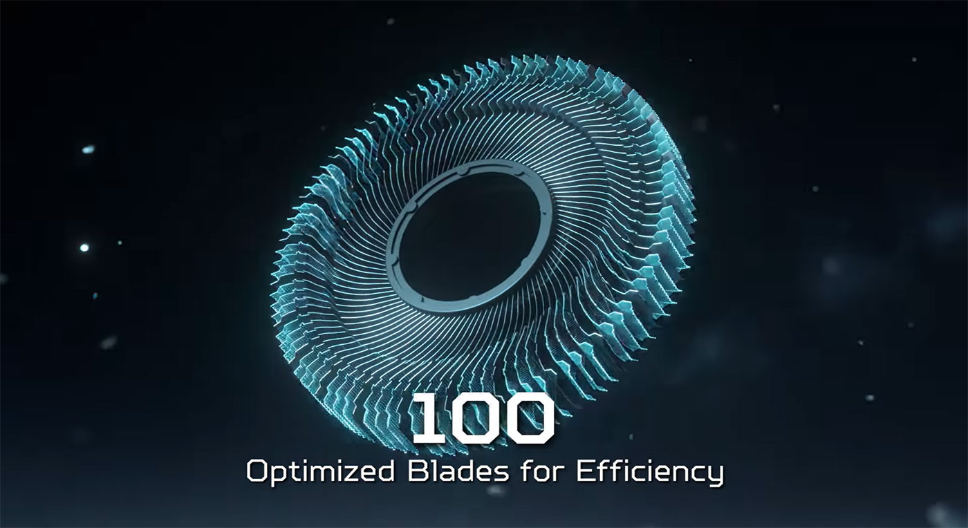 Acer cải tiến công nghệ tản nhiệt AeroBlade 3D thế hệ 6 với 100 cánh quạt kim loại- Ảnh 3. Acer cải tiến công nghệ tản nhiệt AeroBlade 3D thế hệ 6 với 100 cánh quạt kim loại- Ảnh 3.