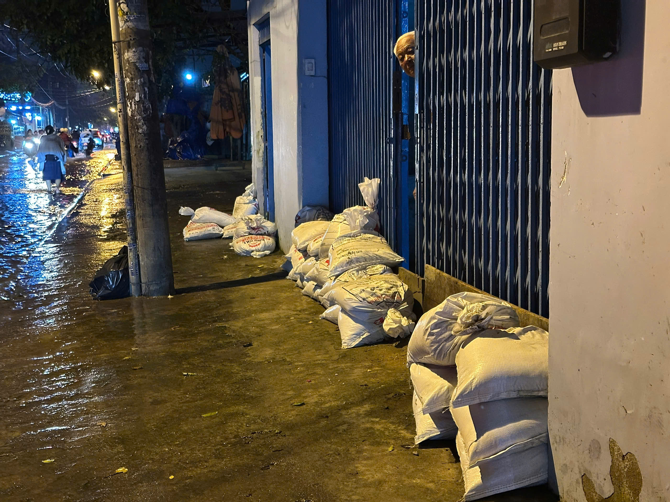 Dân Bình Quới 'xoay xở' với triều cường: ‘chỉ còn cách xây gờ chắn hoặc nâng nền’- Ảnh 1.