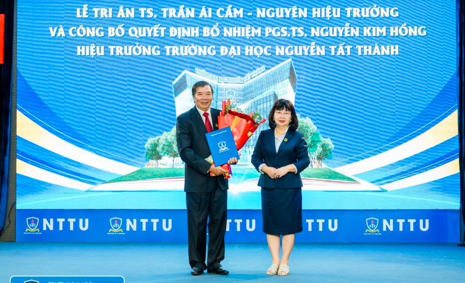 Nguyên hiệu trưởng một trường sư phạm làm hiệu trưởng Trường ĐH Nguyễn Tất Thành - Ảnh 1.
