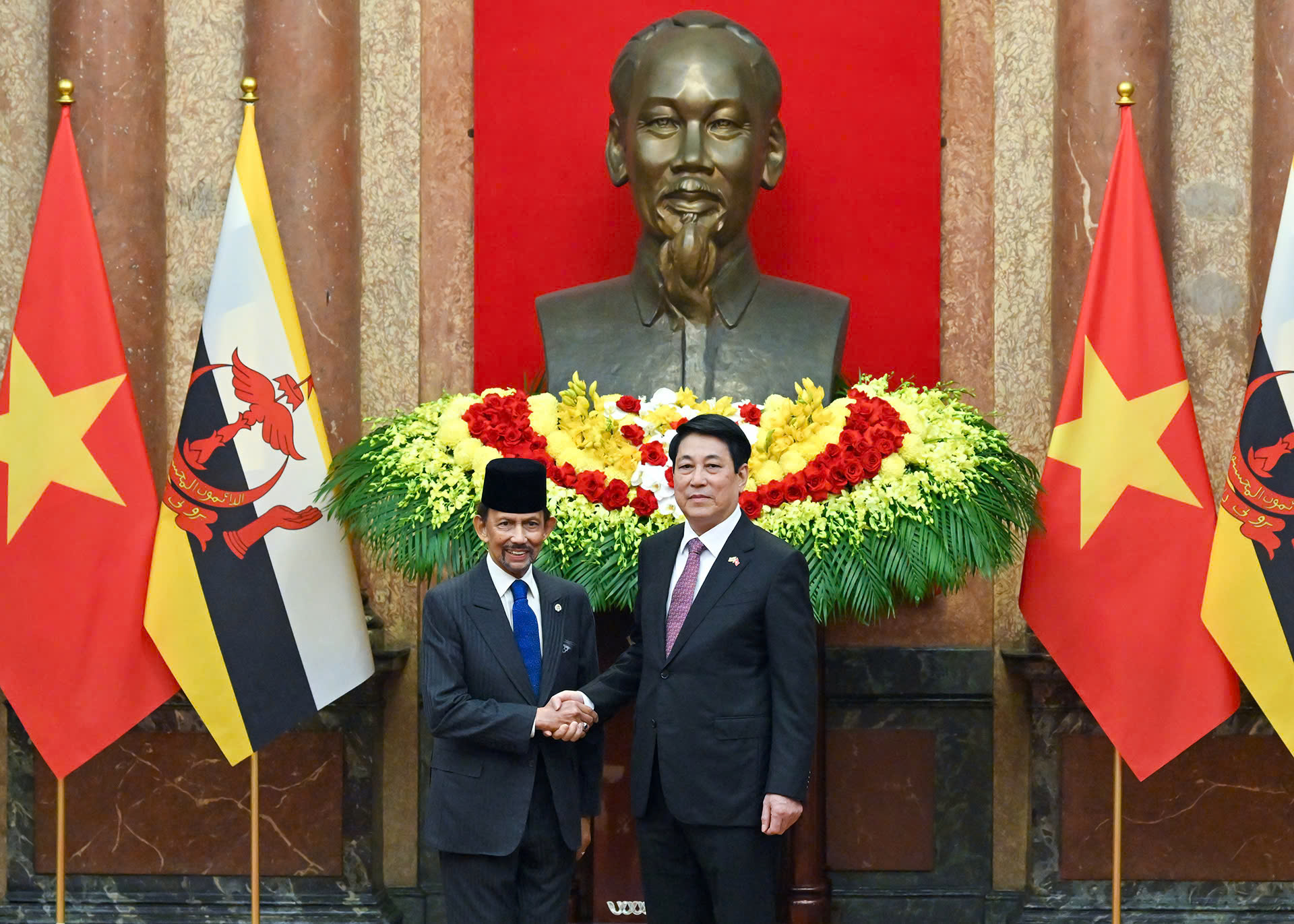 Tăng gấp đôi kim ngạch thương mại hai chiều Việt Nam - Brunei trong thời gian sớm nhất- Ảnh 1.