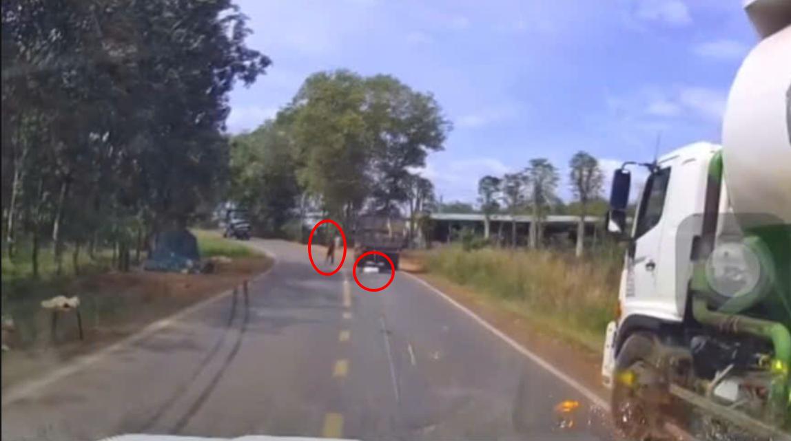 Tạm giữ tài xế xe tải tông, rồi cán tiếp nạn nhân tử vong - Ảnh 3. Tạm giữ tài xế xe tải tông, rồi cán tiếp nạn nhân tử vong - Ảnh 3.