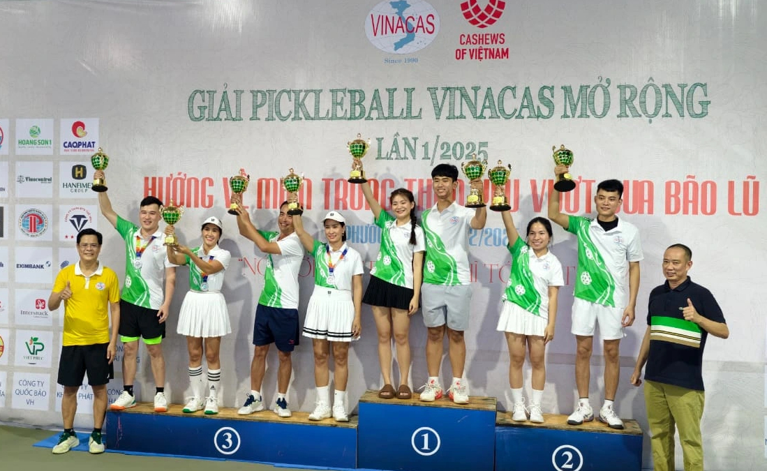 Giải pickleball VINACAS mở rộng 2025 gây quỹ hướng về miền Trung- Ảnh 2.