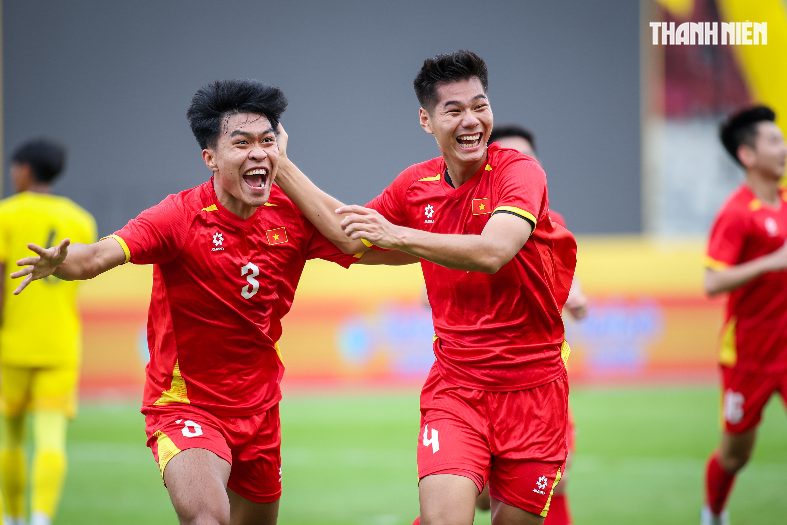 Thưởng thức lại những khoảnh khắc cực hay khi U.23 Việt Nam vượt Malaysia tiến vào bán kết- Ảnh 3. Thưởng thức lại những khoảnh khắc cực hay khi U.23 Việt Nam vượt Malaysia tiến vào bán kết- Ảnh 3.