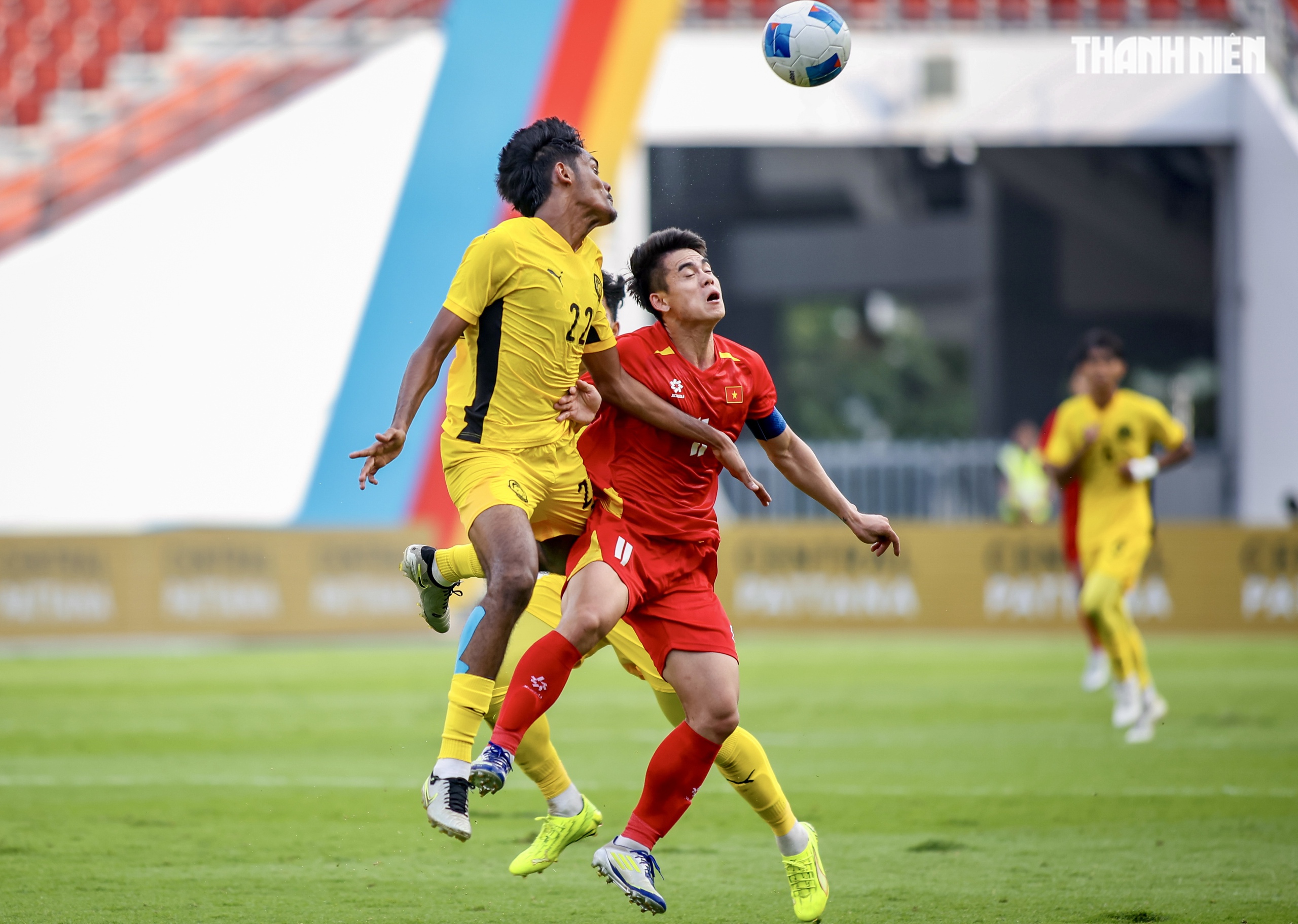 Thưởng thức lại những khoảnh khắc cực hay khi U.23 Việt Nam vượt Malaysia tiến vào bán kết- Ảnh 5. Thưởng thức lại những khoảnh khắc cực hay khi U.23 Việt Nam vượt Malaysia tiến vào bán kết- Ảnh 5.
