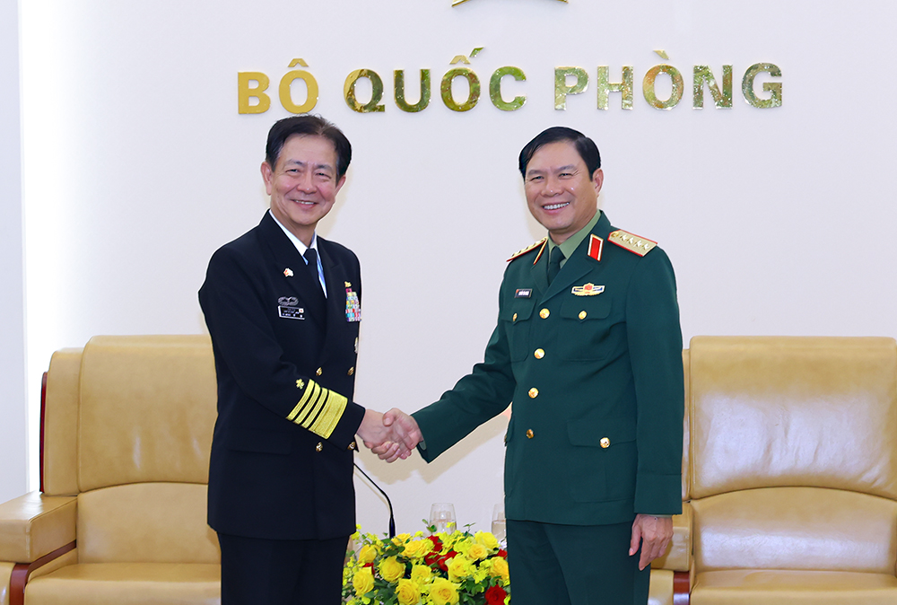 Đại tướng Nguyễn Tân Cương: Tạo điều kiện để Hải quân Việt Nam - Nhật Bản - Ảnh 1.