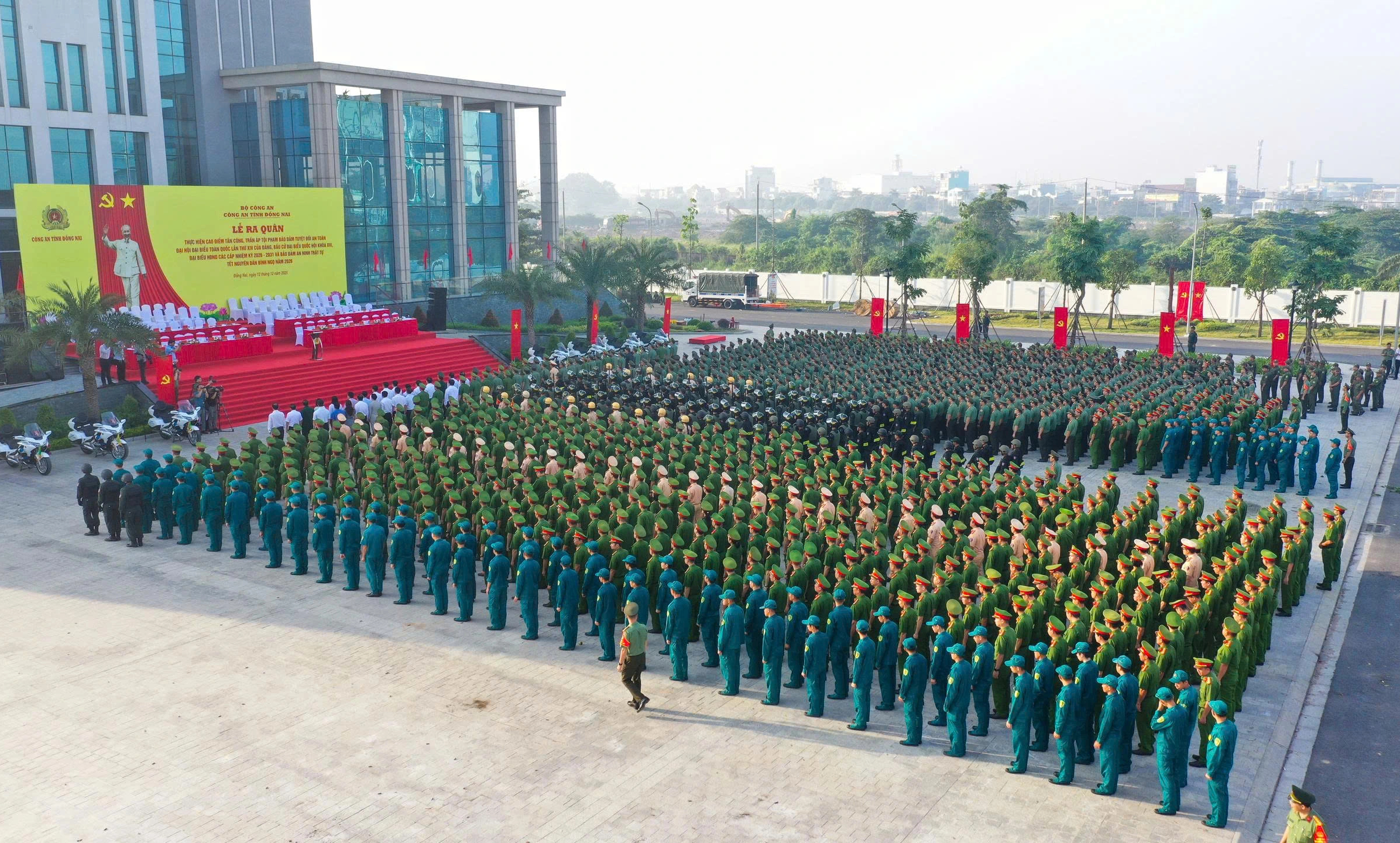 Bảo vệ tuyệt đối an toàn sự kiện sân bay Long Thành đón chuyến bay đầu tiên- Ảnh 3.