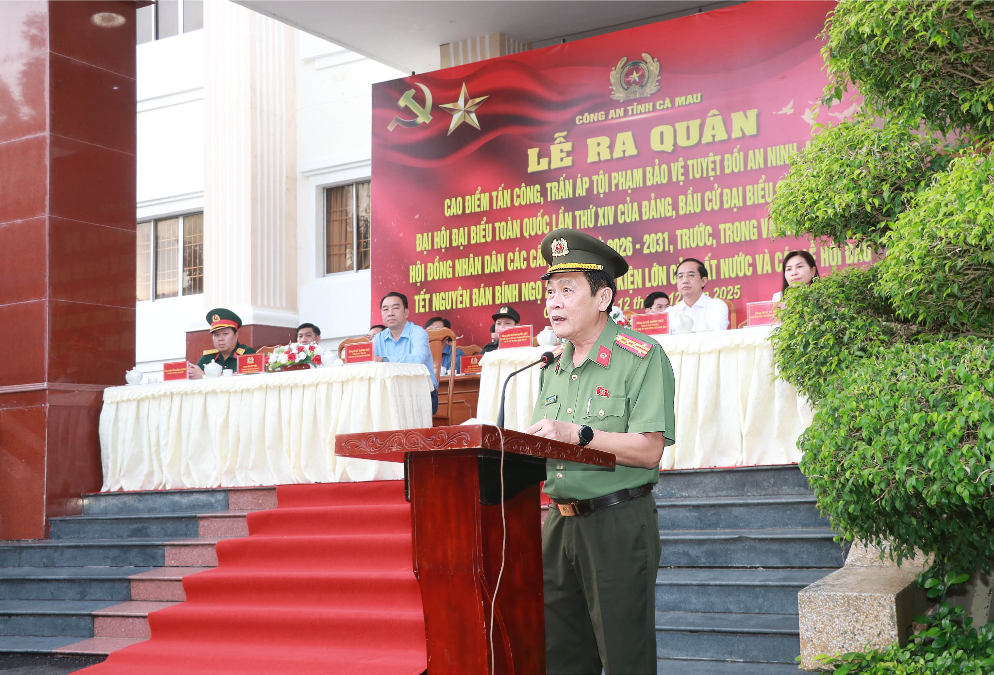 Công an Cà Mau mở cao điểm trấn áp tội phạm dịp Tết Nguyên đán Bính Ngọ- Ảnh 1. Công an Cà Mau mở cao điểm trấn áp tội phạm dịp Tết Nguyên đán Bính Ngọ- Ảnh 1.