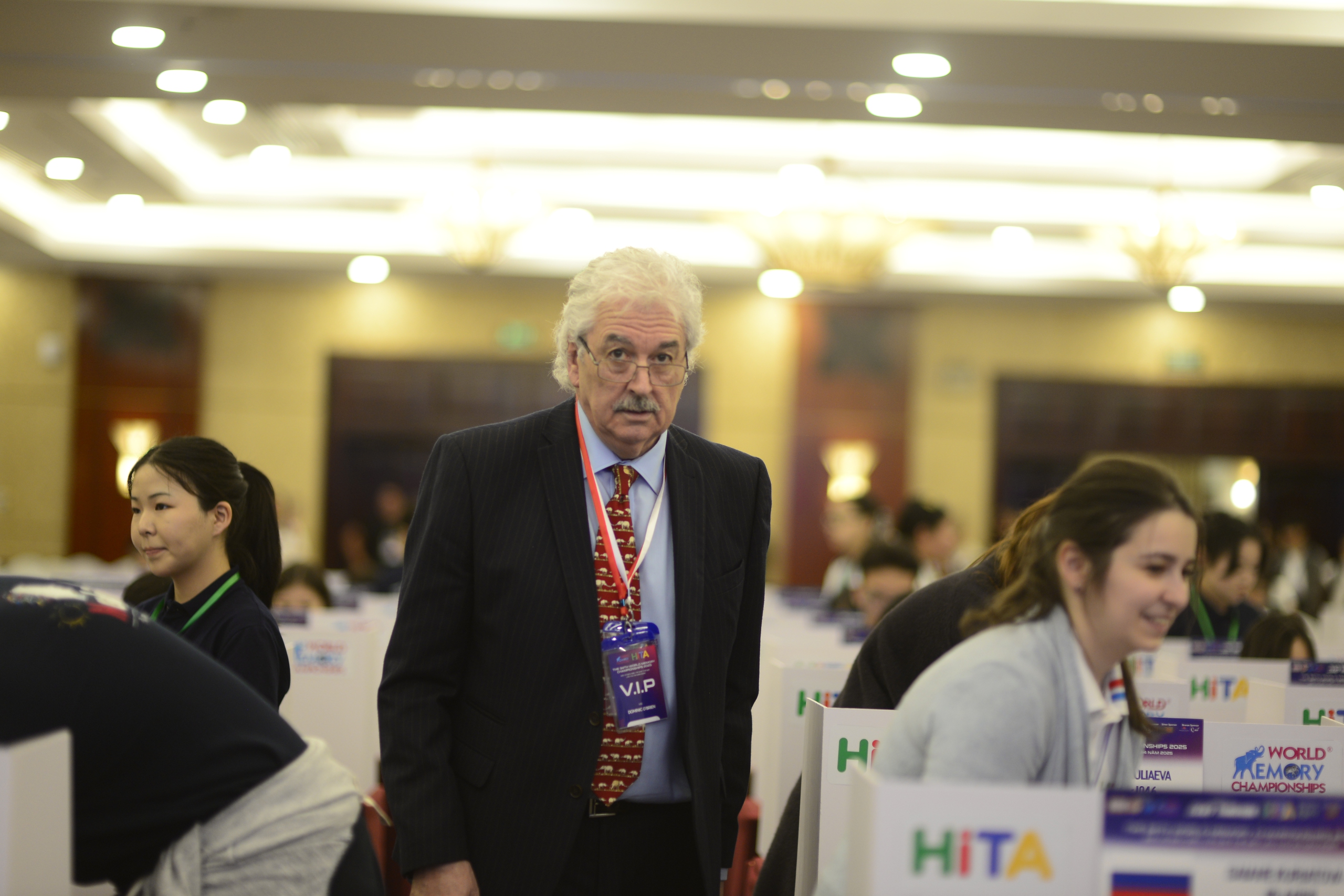 Giải vô địch Siêu trí nhớ 2025: Khoảnh khắc ấn tượng của vận động viên nước ngoài- Ảnh 12. Giải vô địch Siêu trí nhớ 2025: Khoảnh khắc ấn tượng của vận động viên nước ngoài- Ảnh 12.