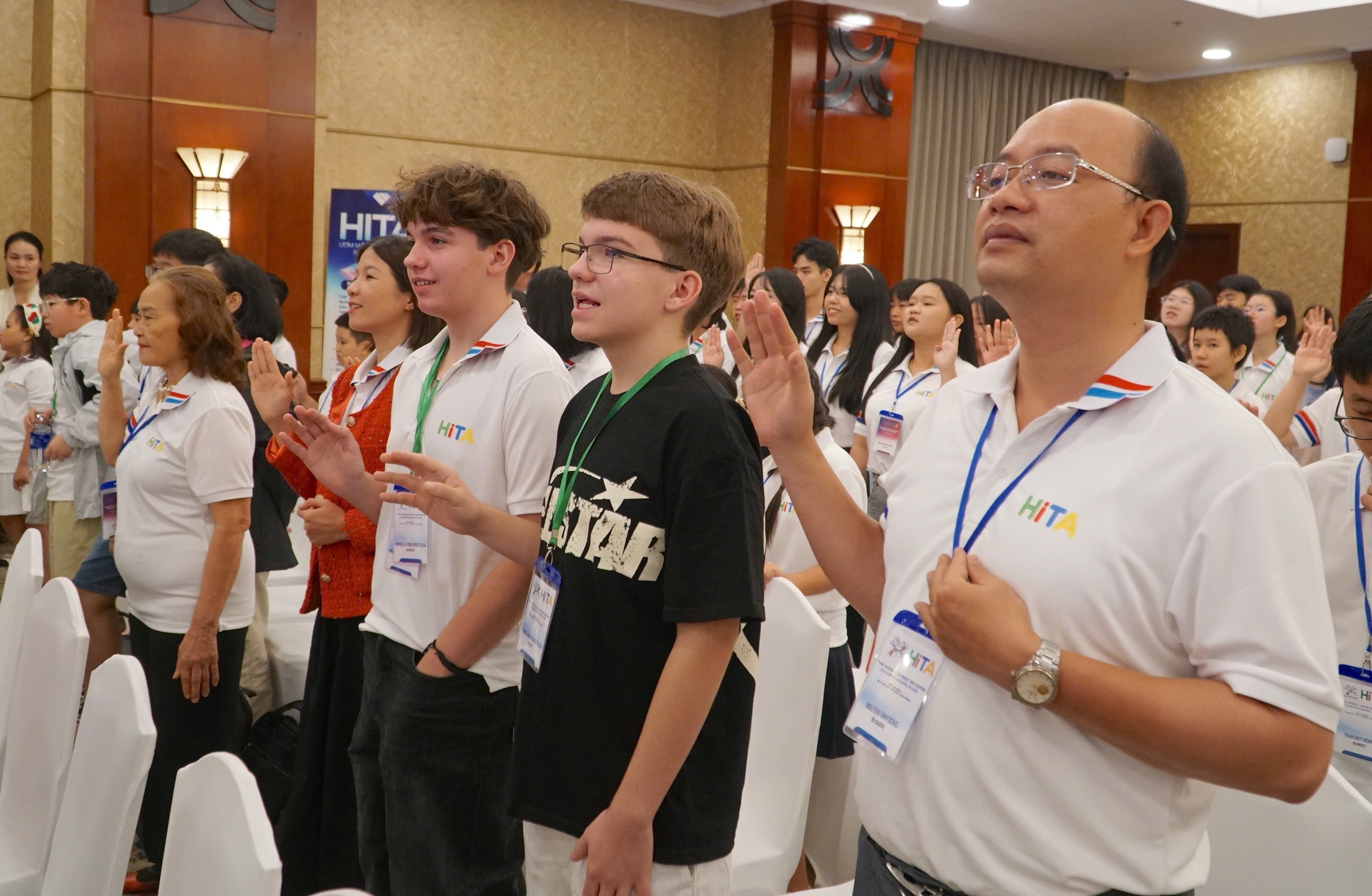 Giải vô địch Siêu trí nhớ 2025: Khoảnh khắc ấn tượng của vận động viên nước ngoài- Ảnh 4. Giải vô địch Siêu trí nhớ 2025: Khoảnh khắc ấn tượng của vận động viên nước ngoài- Ảnh 4.