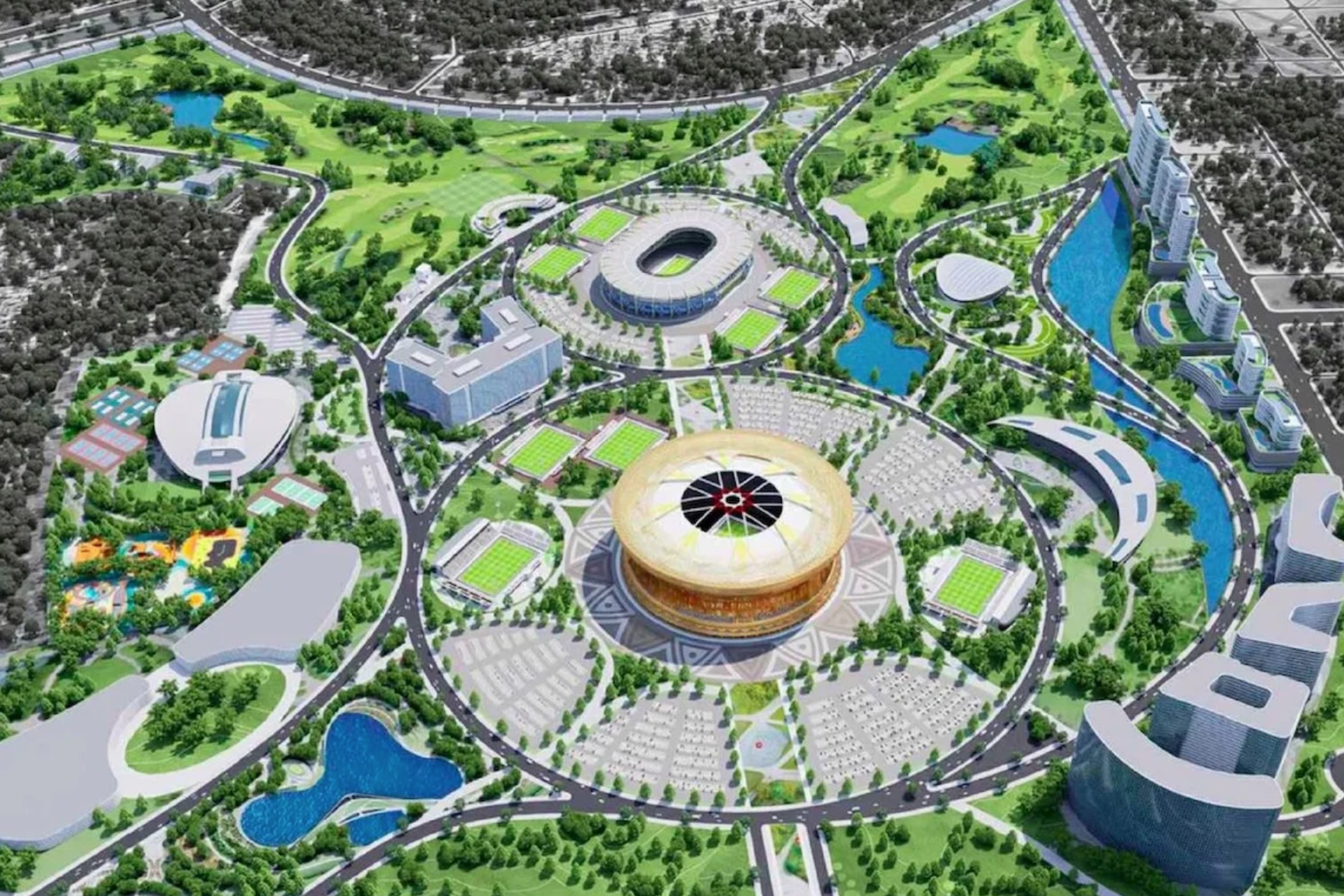 Hà Nội đầu tư khu đô thị 925.000 tỉ, có sân vận động đẳng cấp quốc tế- Ảnh 1. Hà Nội đầu tư khu đô thị 925.000 tỉ, có sân vận động đẳng cấp quốc tế- Ảnh 1.