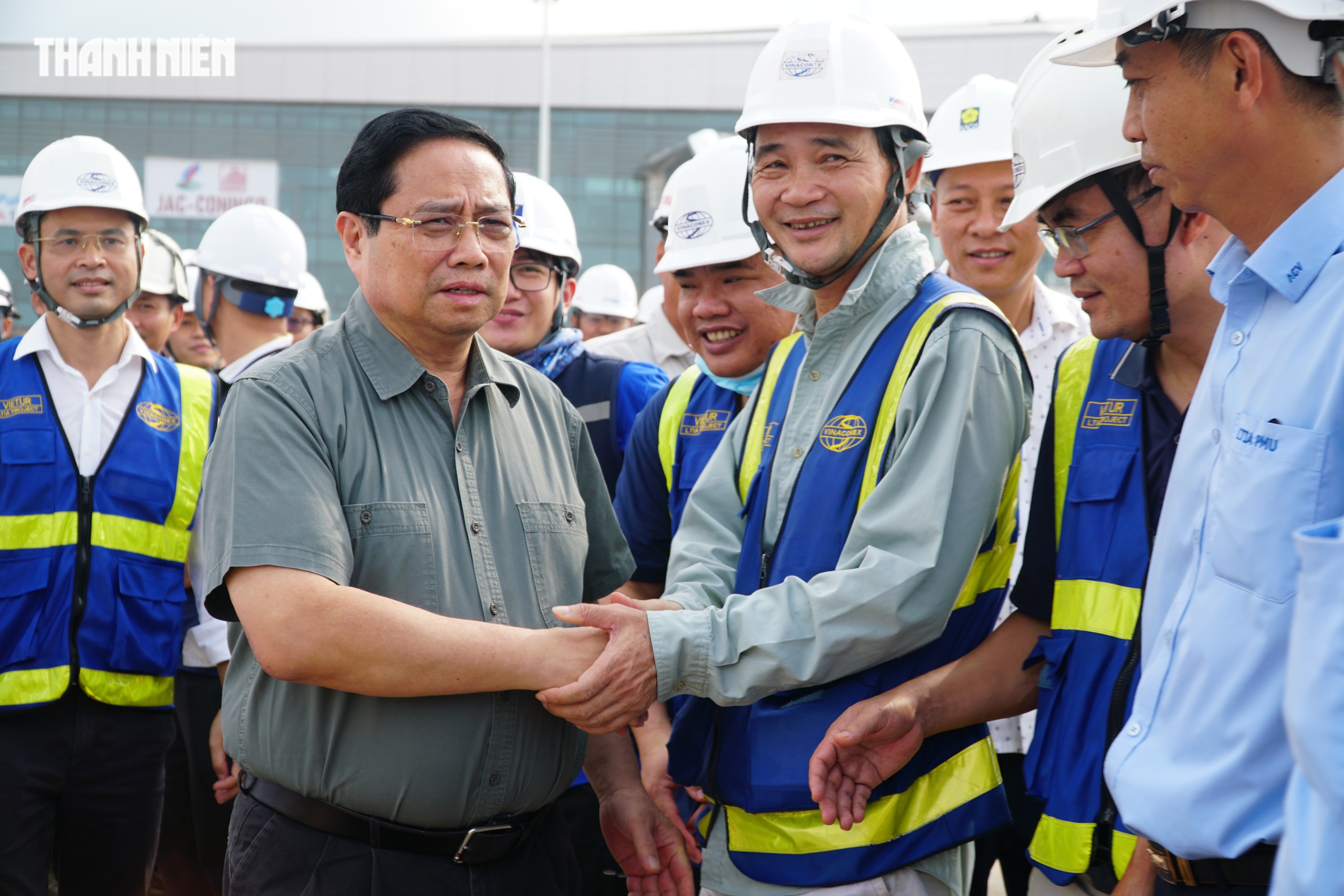 Thủ tướng kiểm tra sân bay Long Thành trước ngày đón chuyến bay đầu tiên ngày 19.12- Ảnh 5. Thủ tướng kiểm tra sân bay Long Thành trước ngày đón chuyến bay đầu tiên ngày 19.12- Ảnh 5.