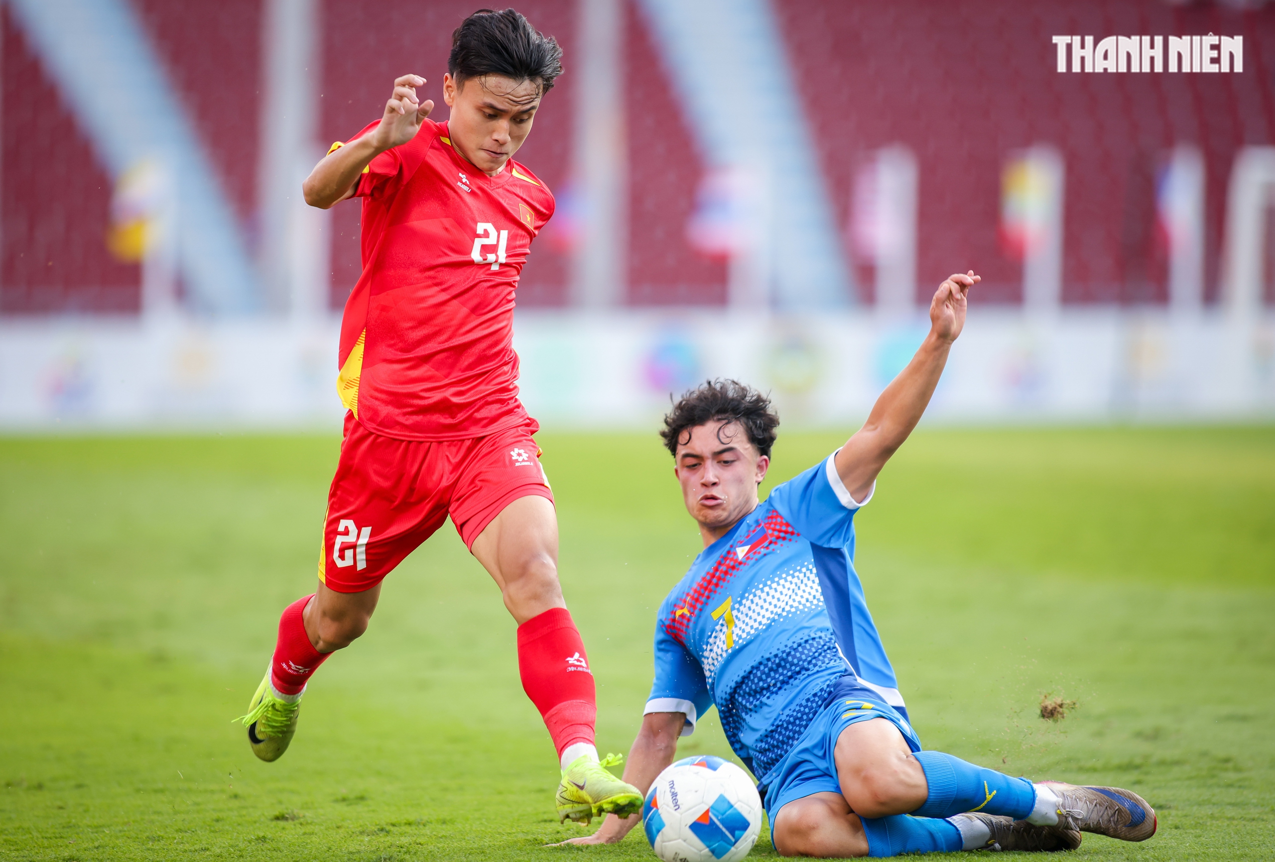 Ph&uacute;t 89 b&ugrave;ng nổ, U.23 Việt Nam hi&ecirc;n ngang v&agrave;o chung kết SEA Games 33- Ảnh 4.