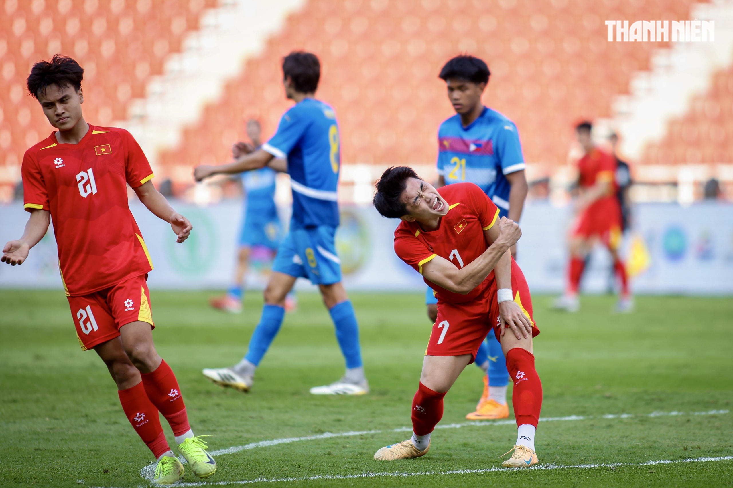 Ph&uacute;t 89 b&ugrave;ng nổ, U.23 Việt Nam hi&ecirc;n ngang v&agrave;o chung kết SEA Games 33- Ảnh 7.