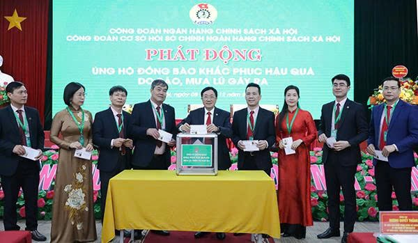 Đại hội C&ocirc;ng đo&agrave;n cơ sở Hội sở NHCSXH lần thứ VIII, nhiệm kỳ 2025 - 2030 - Ảnh 5.