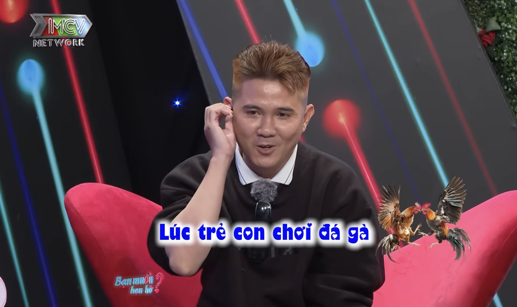 Thợ tóc tiết lộ đam mê đá gà, bị cô gái từ chối trên show hẹn hò - Ảnh 2.