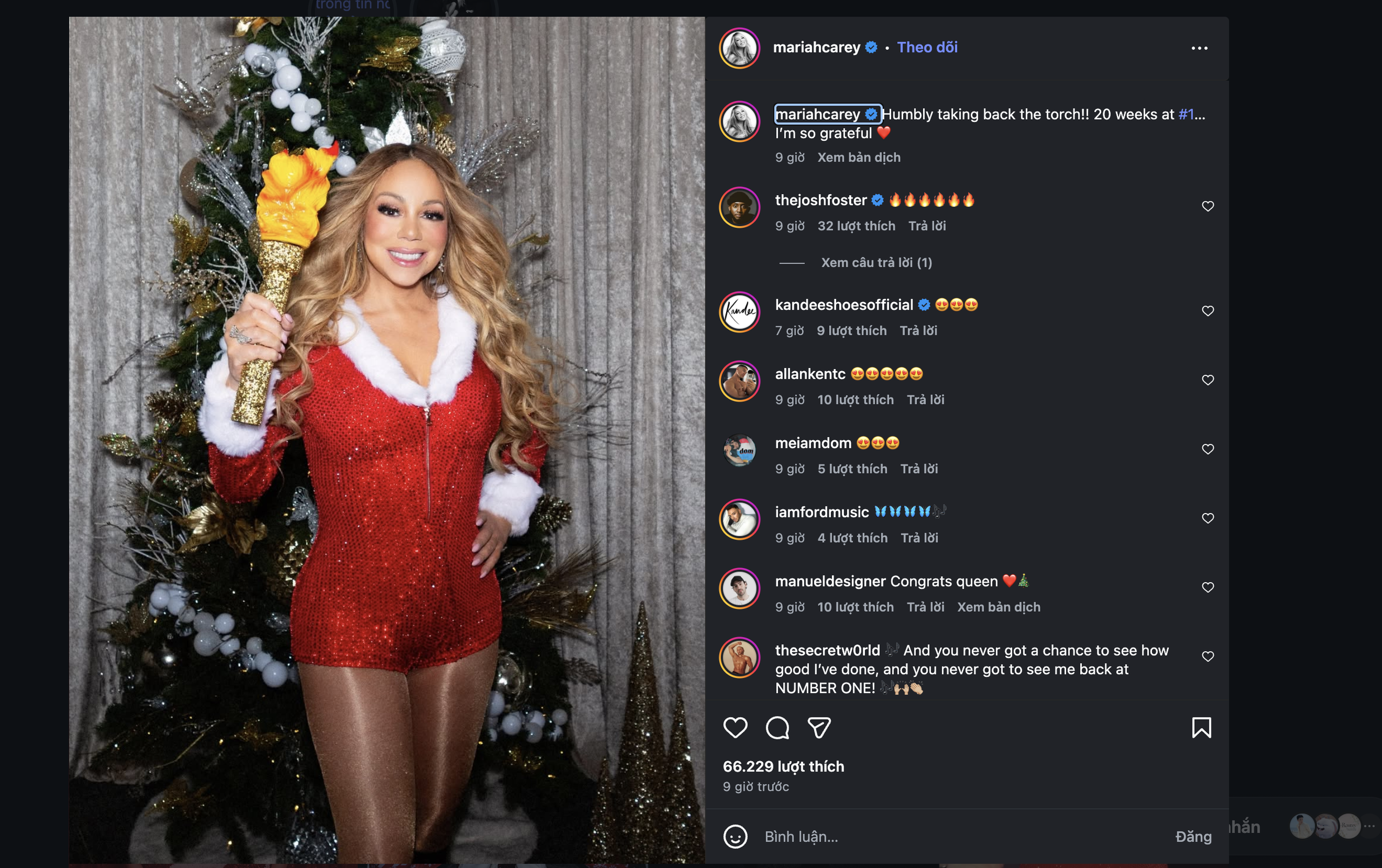 Mariah Carey đón tin vui, chính thức “rã đông” mùa lễ hội - Ảnh 1.
