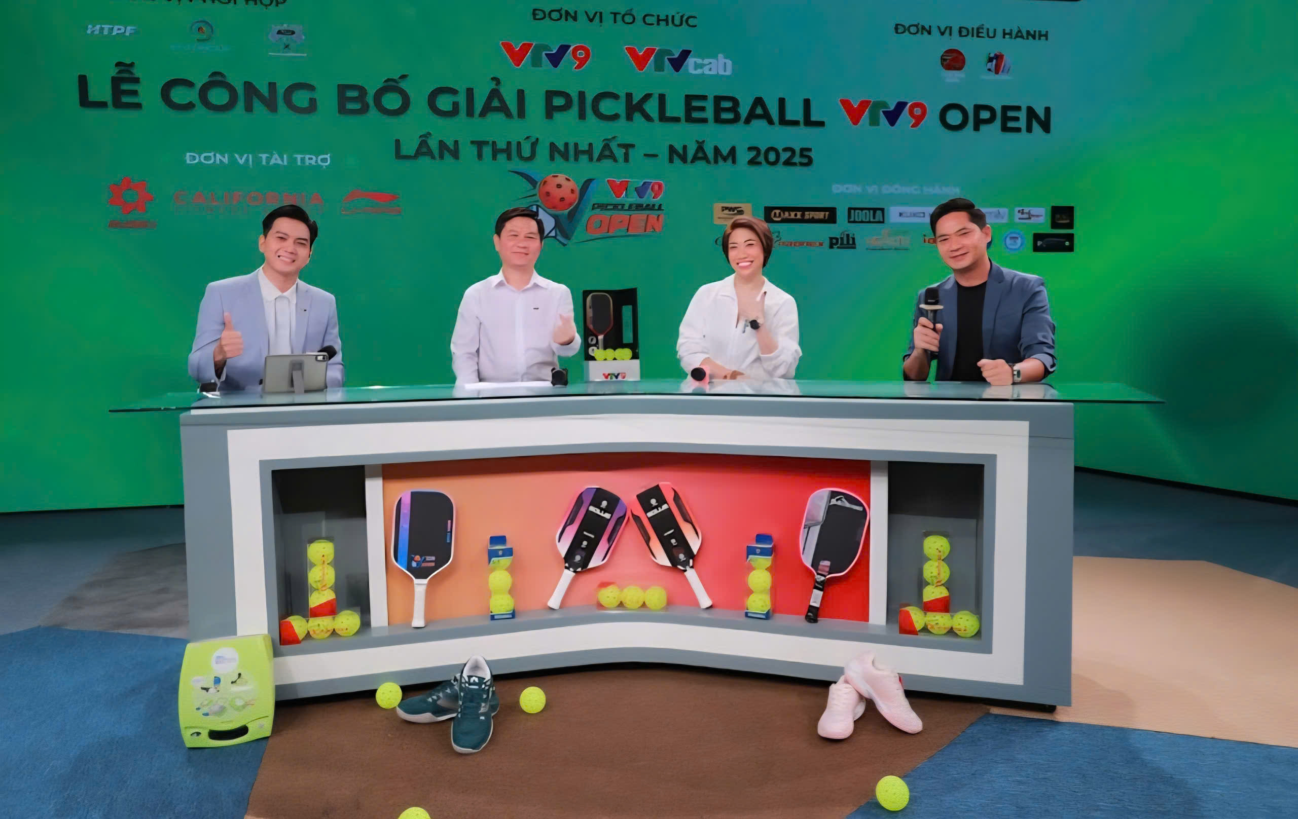 Chạm trán 'nảy lửa' giải pickleball VTV9 Open với giải thưởng cực kỳ hấp dẫn- Ảnh 1. Chạm trán 'nảy lửa' giải pickleball VTV9 Open với giải thưởng cực kỳ hấp dẫn- Ảnh 1.