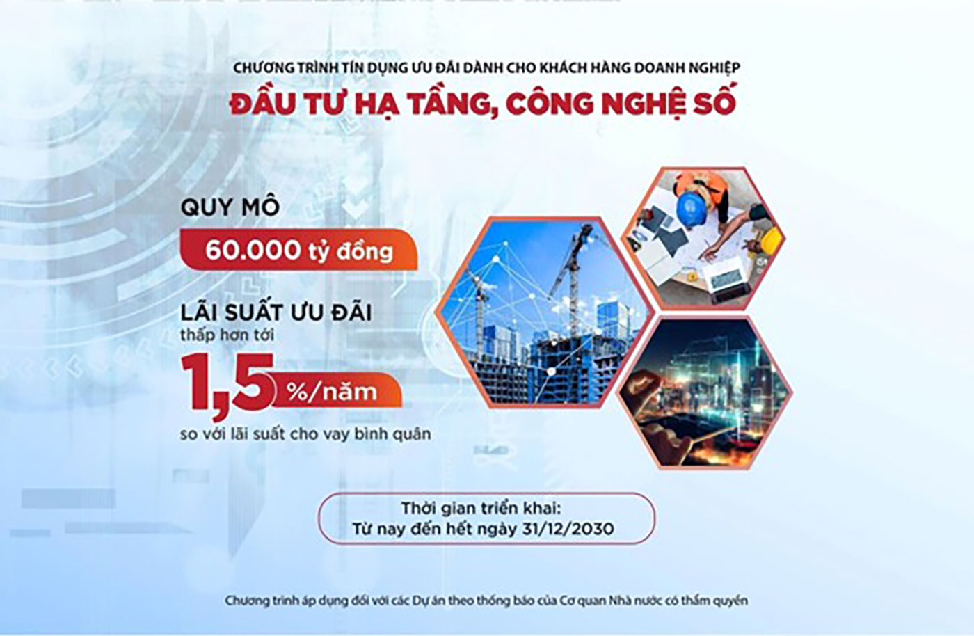 Agribank tiên phong cho vay ưu đãi doanh nghiệp đầu tư hạ tầng, công nghệ số - Ảnh 1.