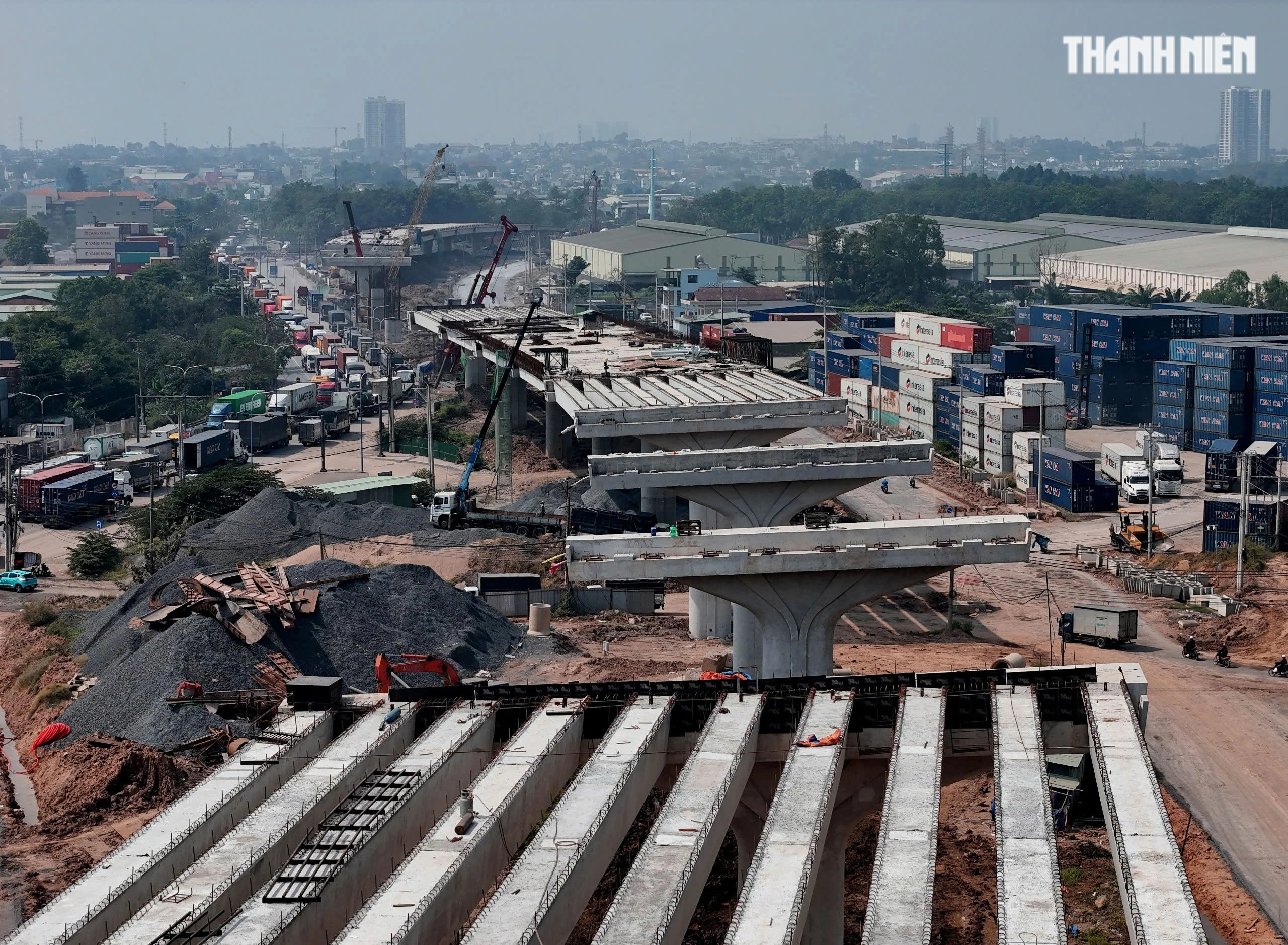 Cầu cạn Vành đai 3 đi qua Vinhomes Grand Park khi nào xong?- Ảnh 8. Cầu cạn Vành đai 3 đi qua Vinhomes Grand Park khi nào xong?- Ảnh 8.