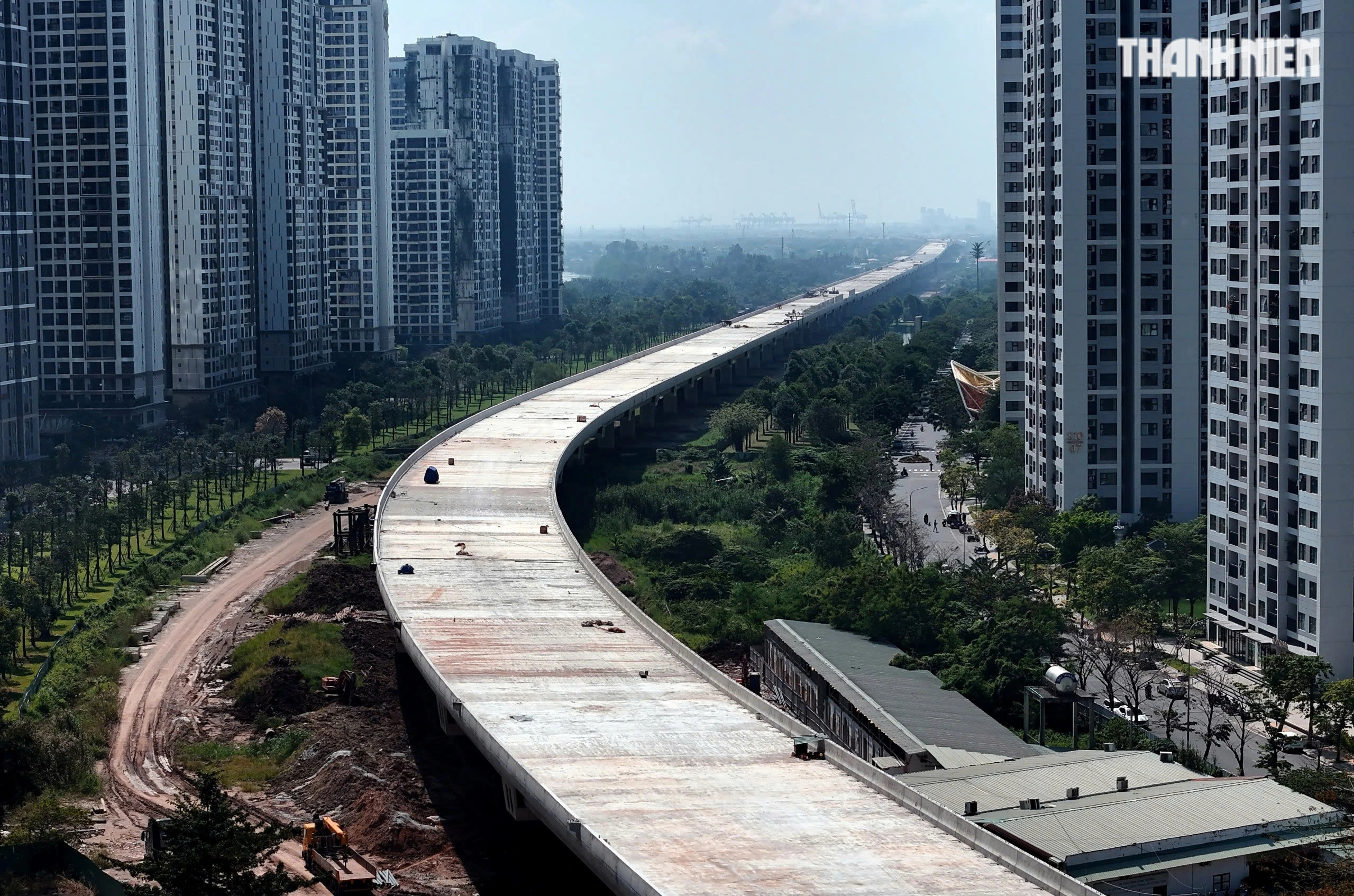 Cầu cạn Vành đai 3 đi qua Vinhomes Grand Park khi nào xong?- Ảnh 3. Cầu cạn Vành đai 3 đi qua Vinhomes Grand Park khi nào xong?- Ảnh 3.