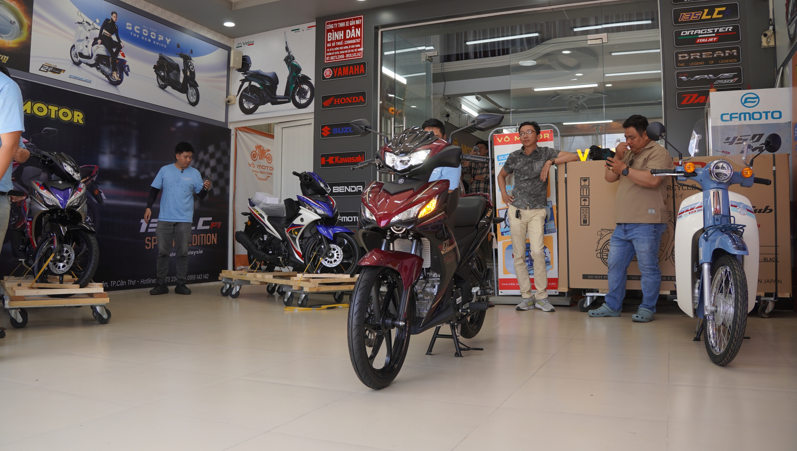 Yamaha 135LC Fi bản đặc biệt đầu tiên về Việt Nam, không dành cho số đông - Ảnh 8.