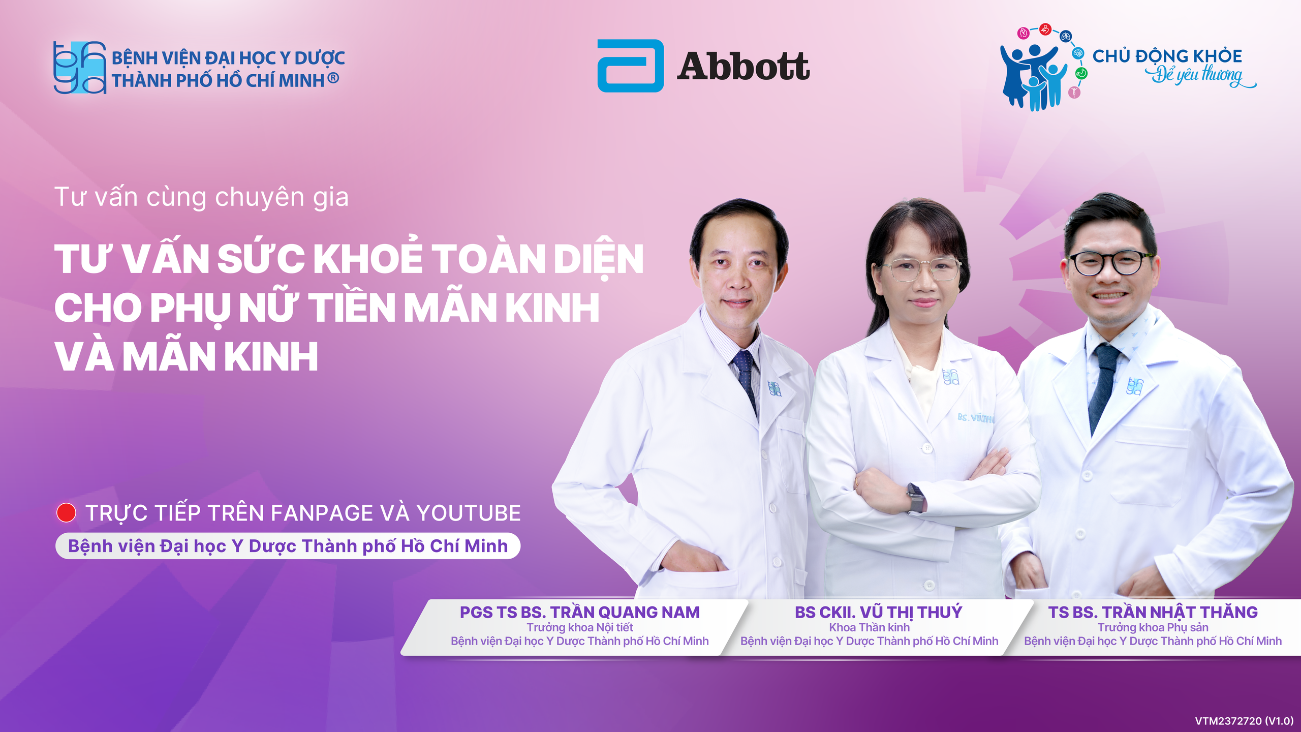 CHỦ ĐỘNG CHĂM SÓC SỨC KHỎE TIỀN MÃN KINH – MÃN KINH - Ảnh 1.