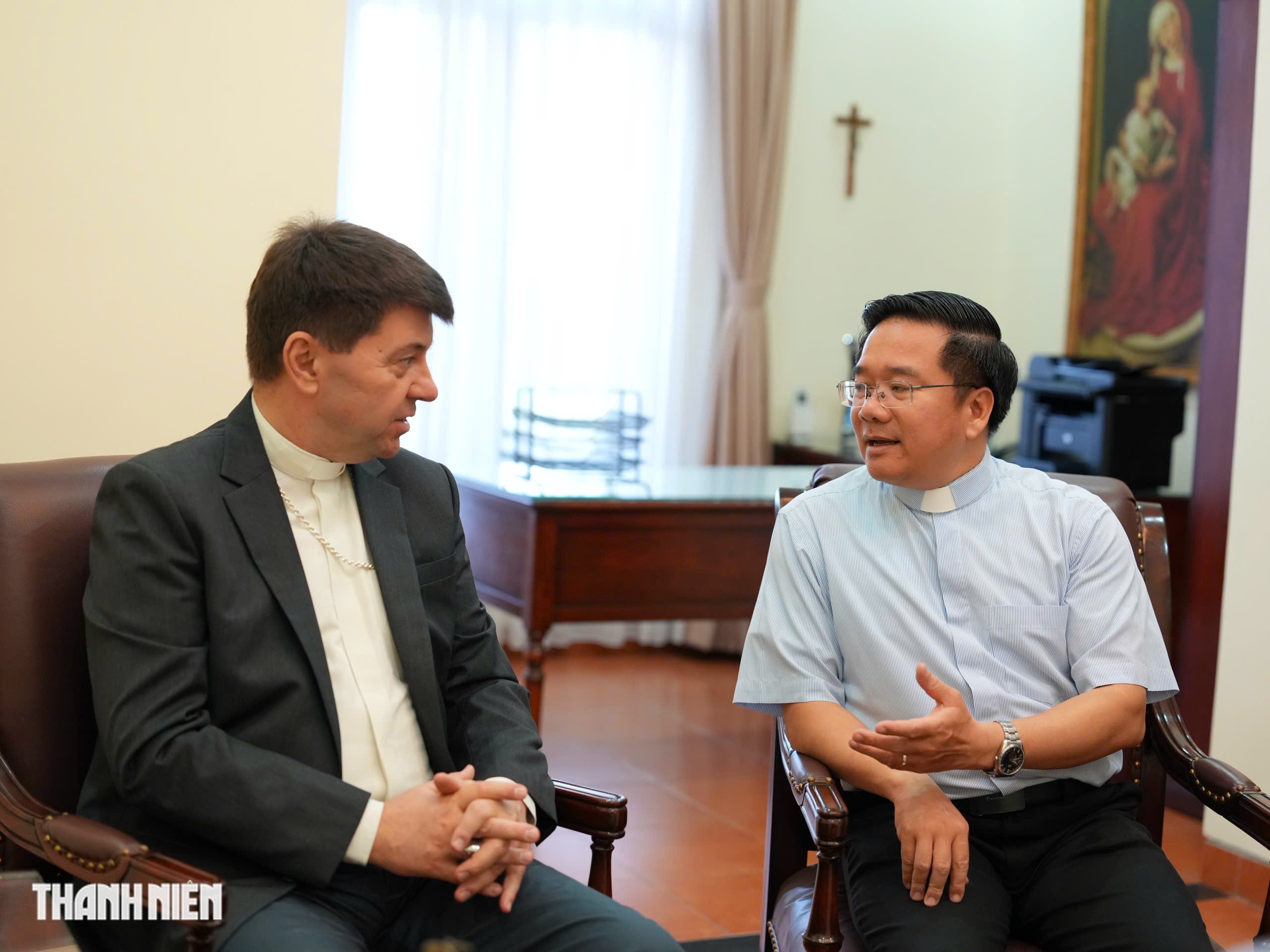 Đại diện T&ograve;a th&aacute;nh Vatican tại VN: 'B&aacute;c &aacute;i gắn kết con người, kh&ocirc;ng ph&acirc;n biệt t&ocirc;n gi&aacute;o'- Ảnh 5.