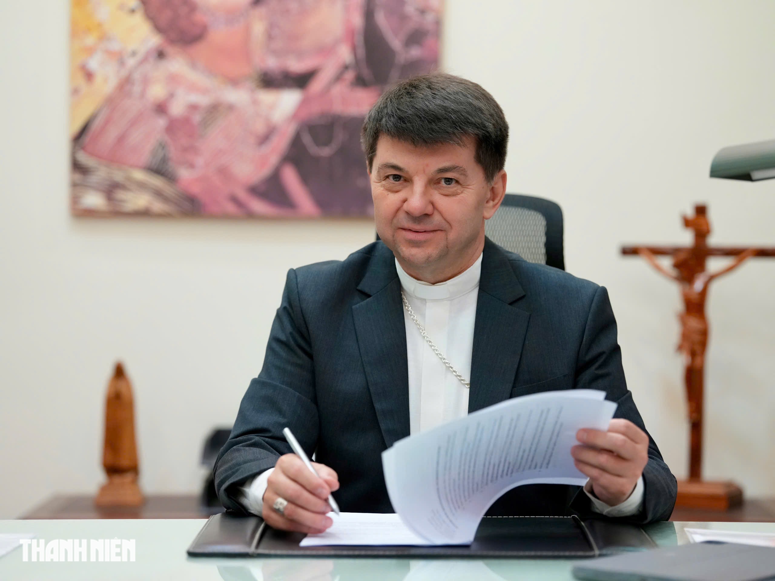 Đại diện T&ograve;a th&aacute;nh Vatican tại VN: 'B&aacute;c &aacute;i gắn kết con người, kh&ocirc;ng ph&acirc;n biệt t&ocirc;n gi&aacute;o'- Ảnh 7.