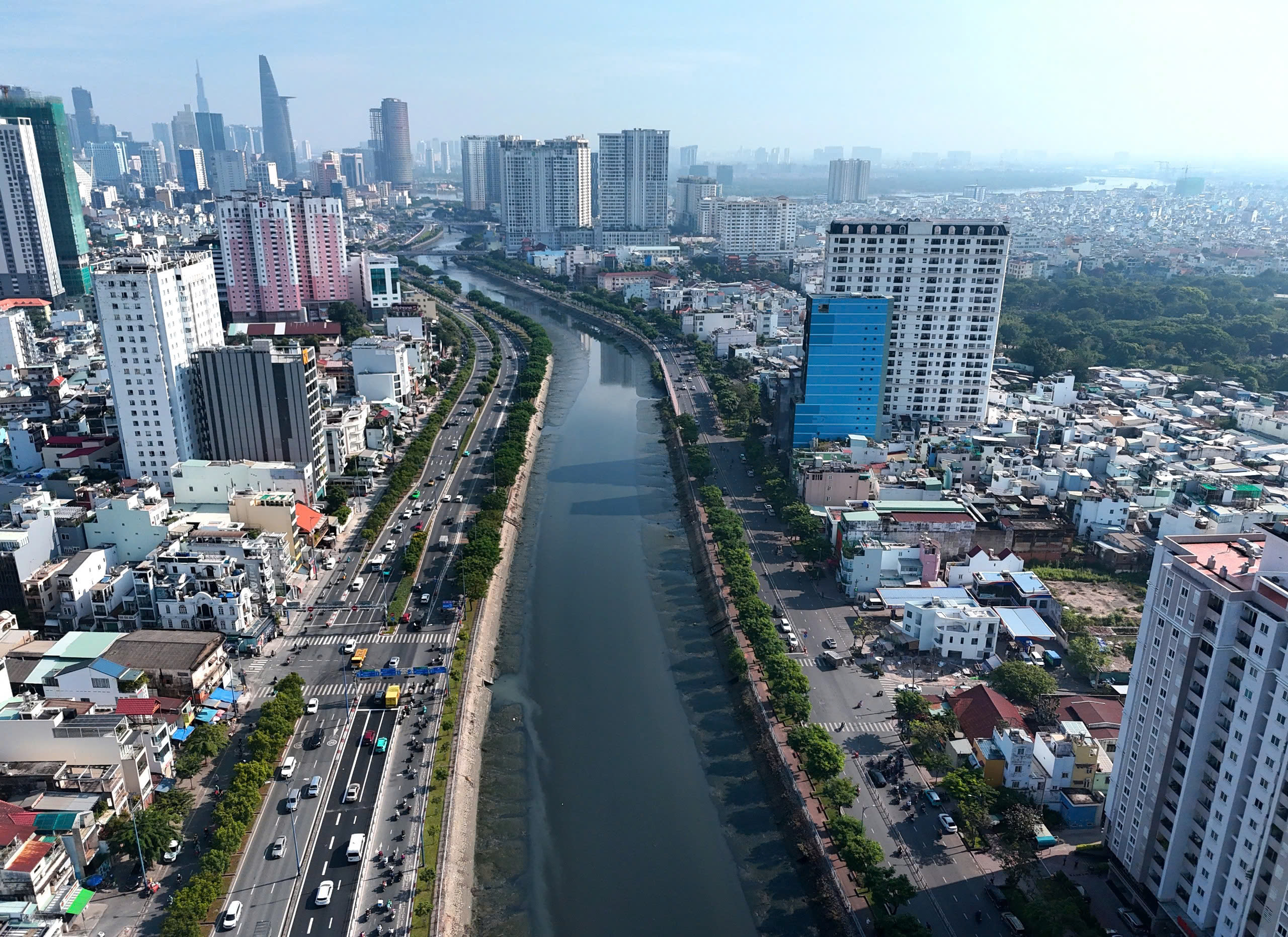 Dự án cầu đường Nguyễn Khoái ở TP.HCM trước giờ khởi công ngày 19.12- Ảnh 1. Dự án cầu đường Nguyễn Khoái ở TP.HCM trước giờ khởi công ngày 19.12- Ảnh 1.